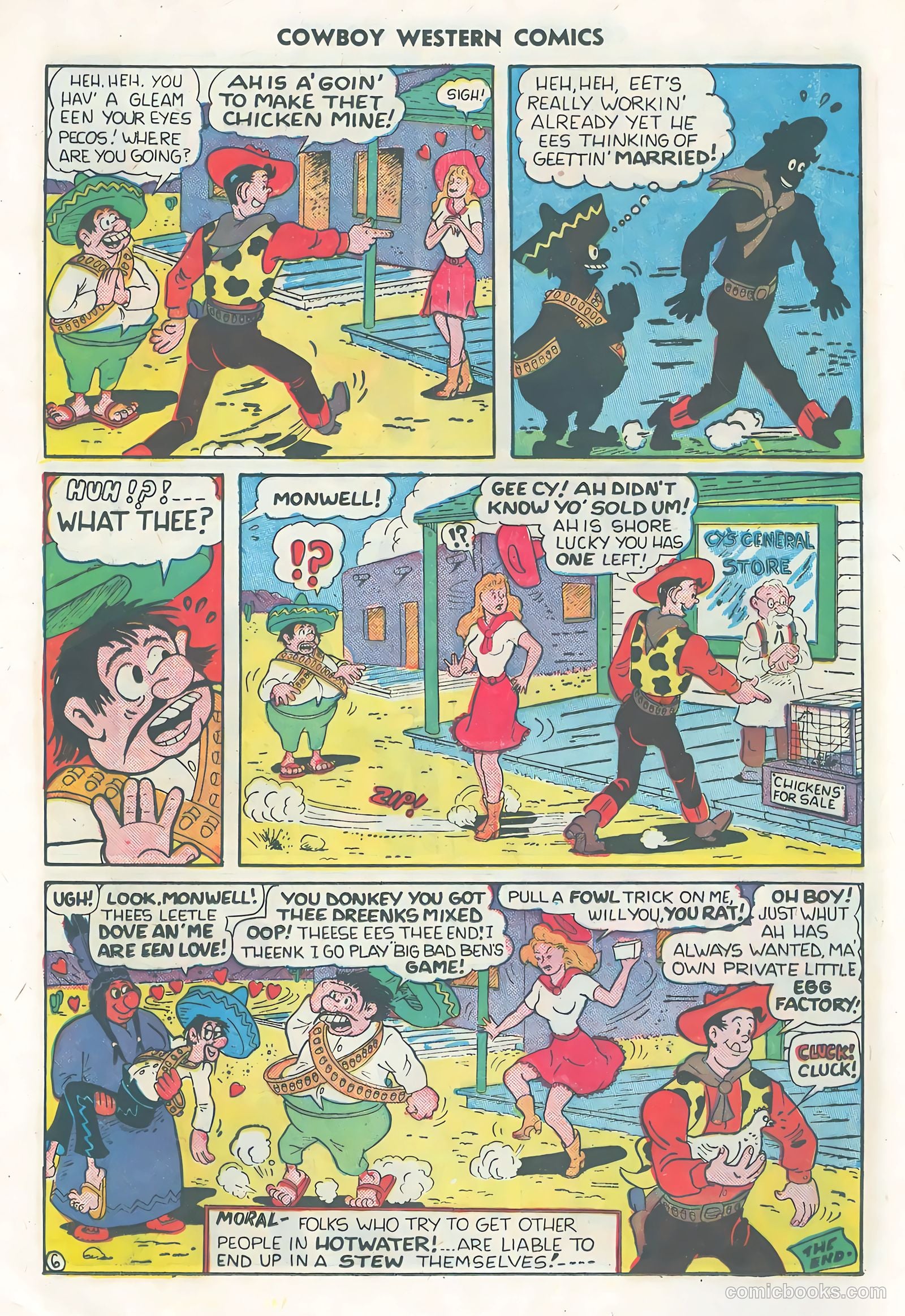 Cowboy Western Comics #31 — page 12 of 36