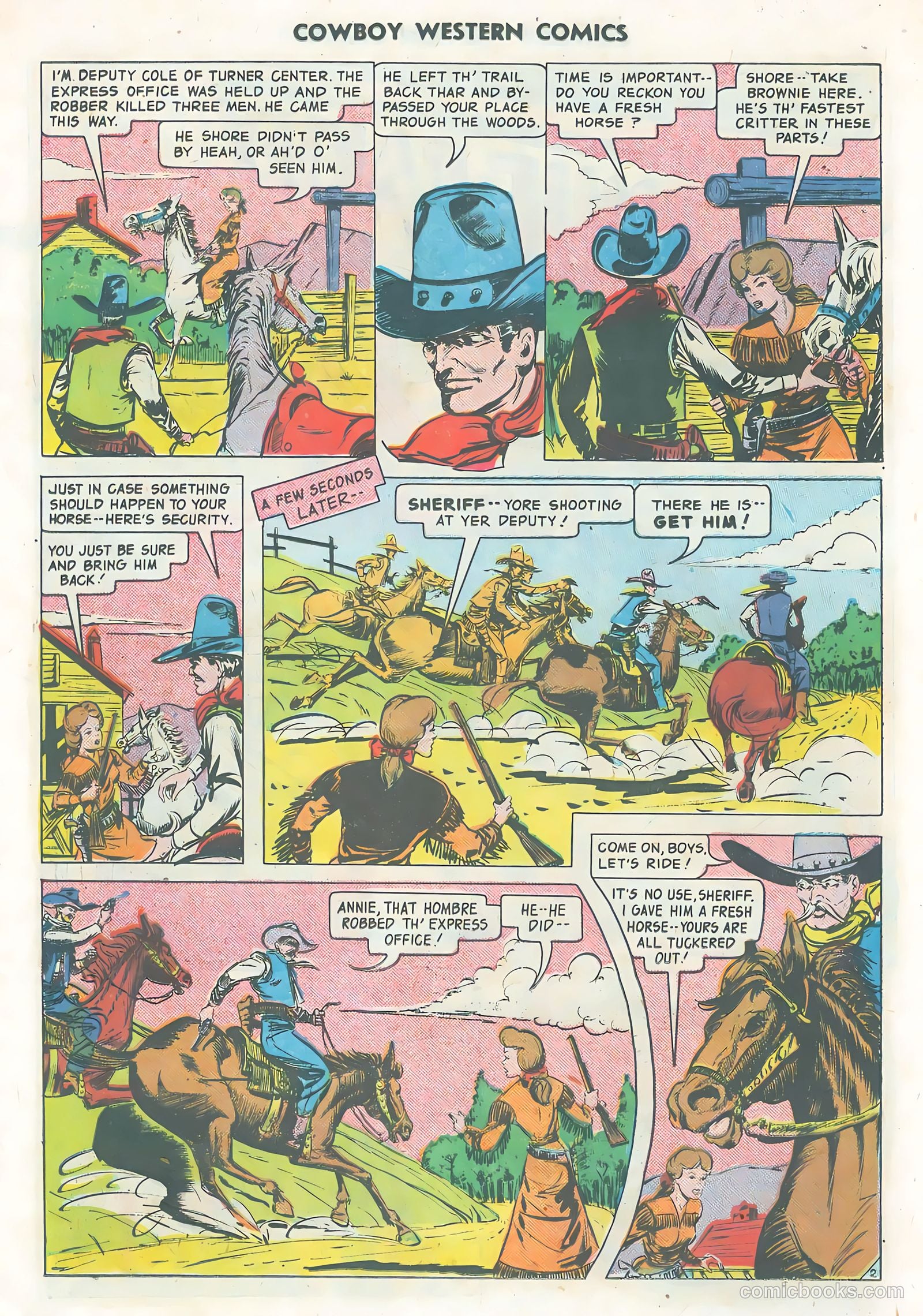 Cowboy Western Comics #31 — page 14 of 36