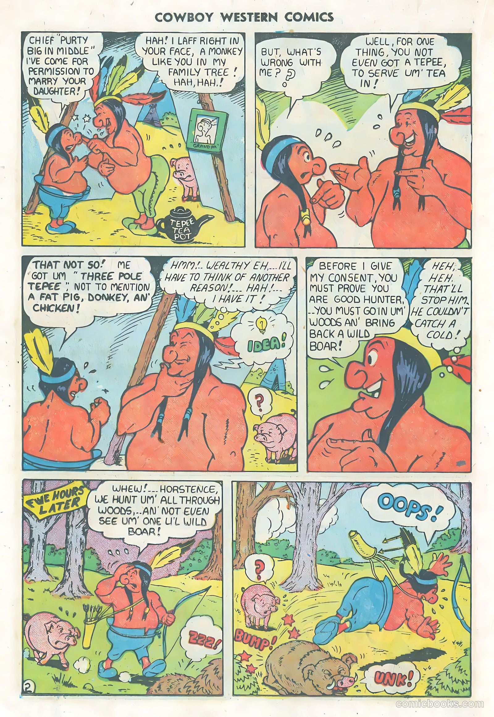Cowboy Western Comics #31 — page 18 of 36