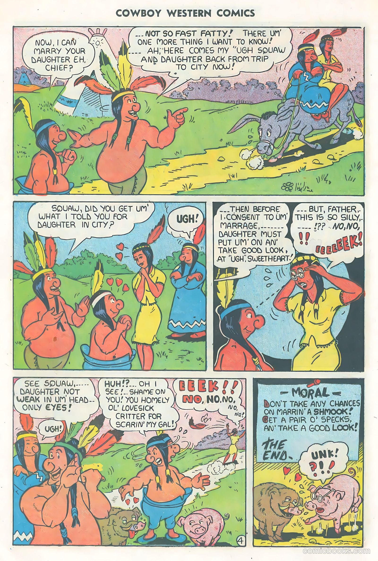 Cowboy Western Comics #31 — page 20 of 36