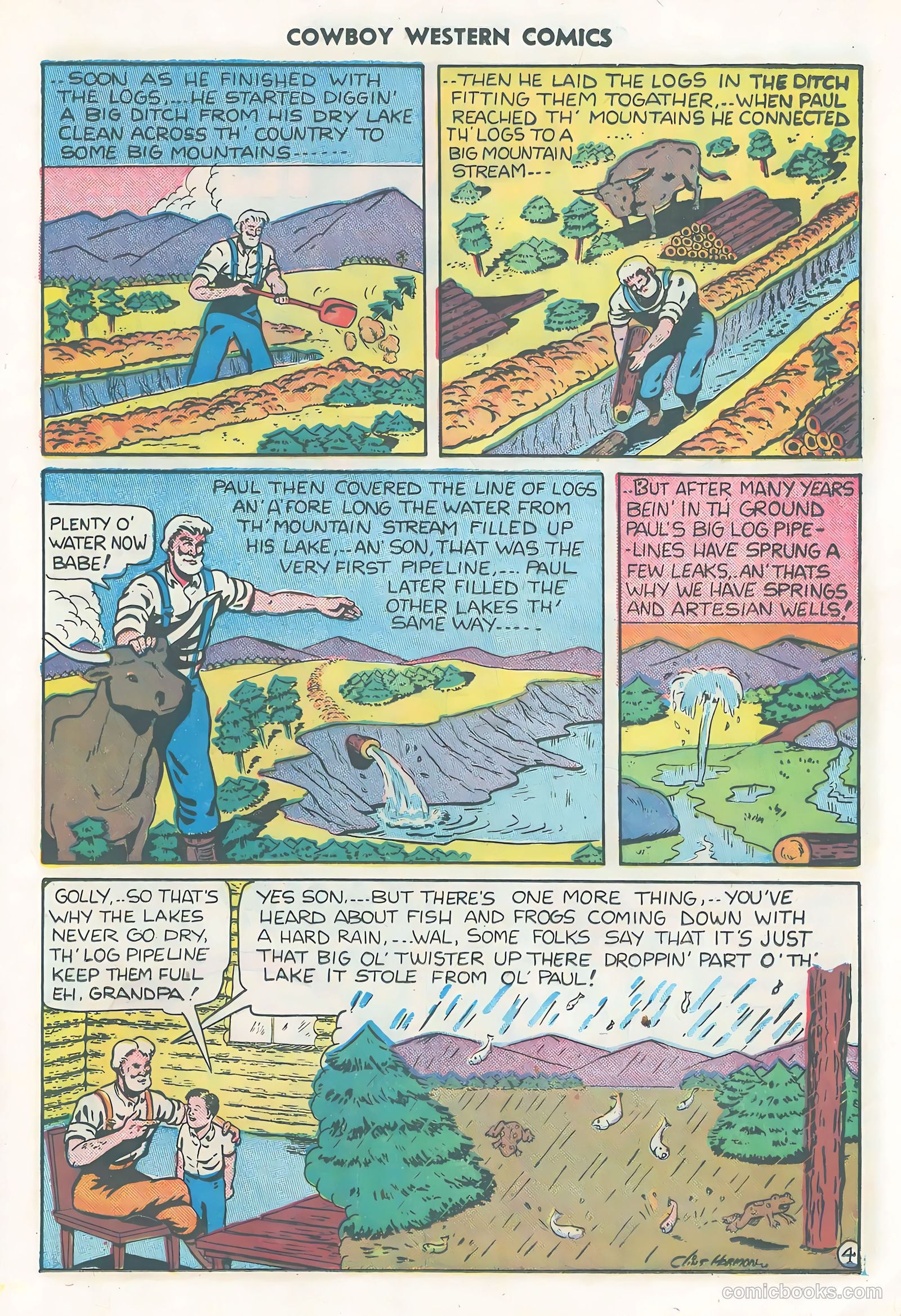 Cowboy Western Comics #31 — page 25 of 36
