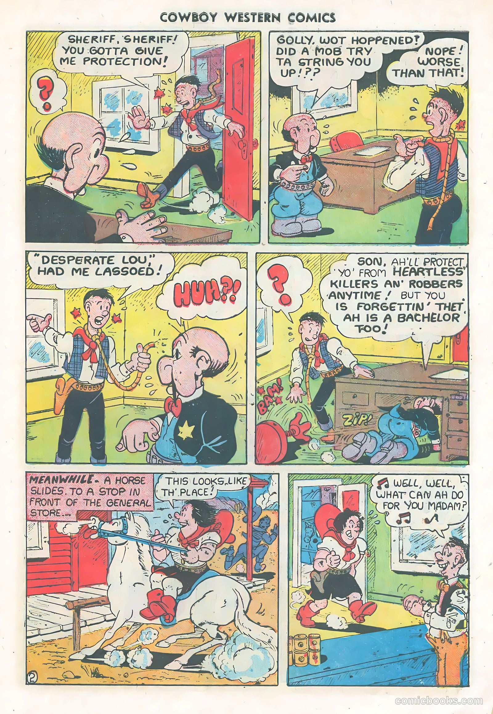 Cowboy Western Comics #31 — page 27 of 36