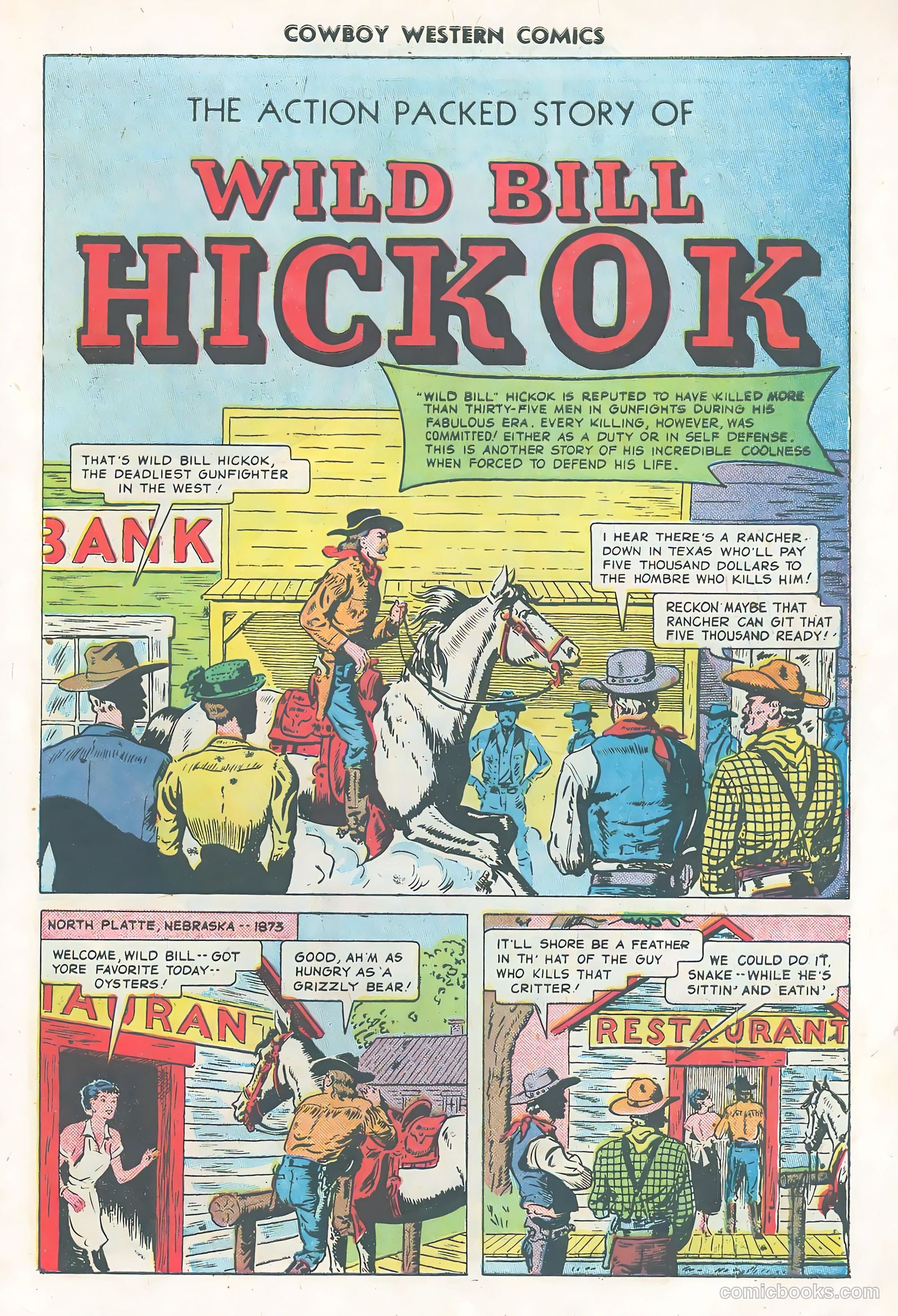 Cowboy Western Comics #31 — page 31 of 36