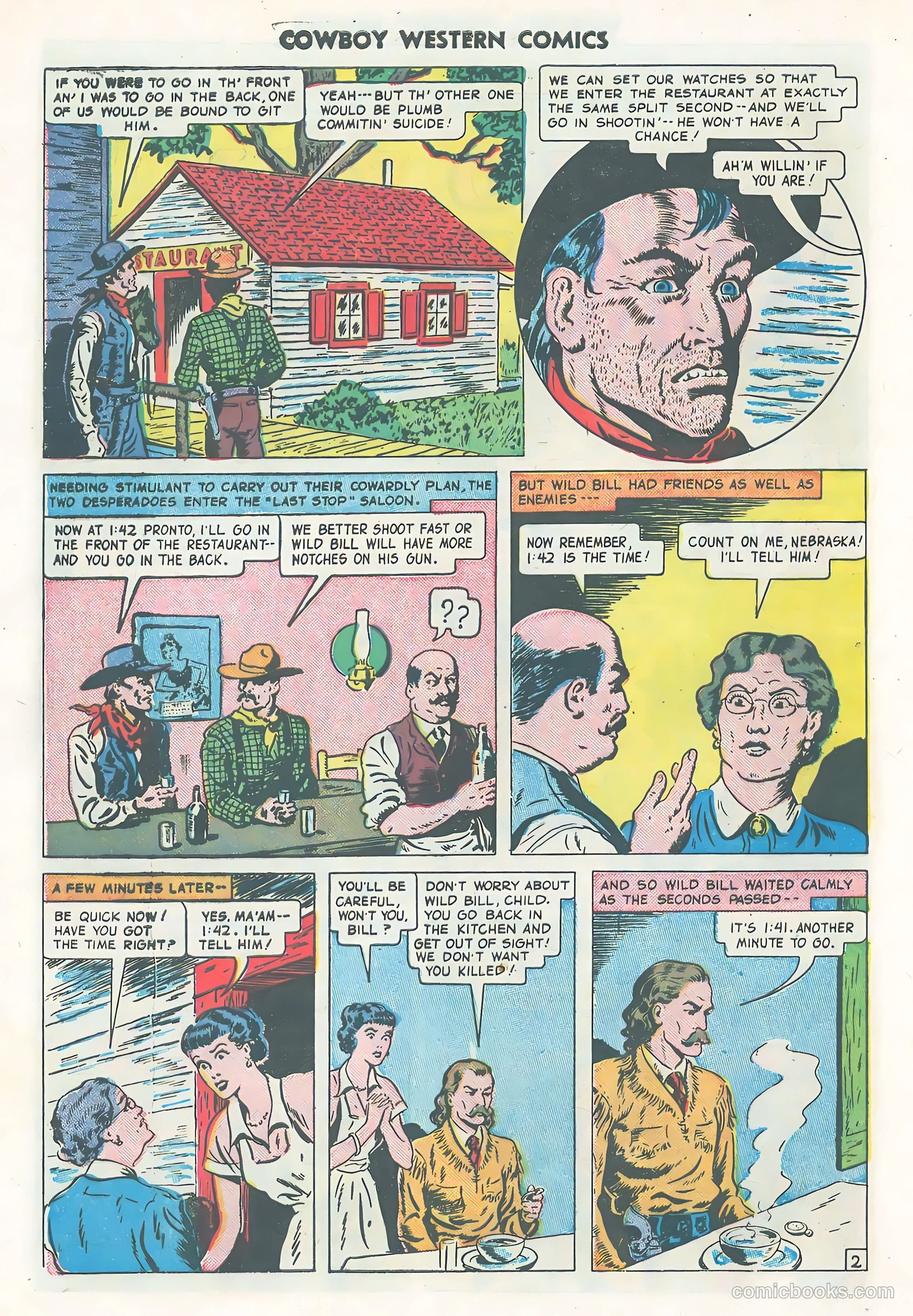 Cowboy Western Comics #31 — page 32 of 36