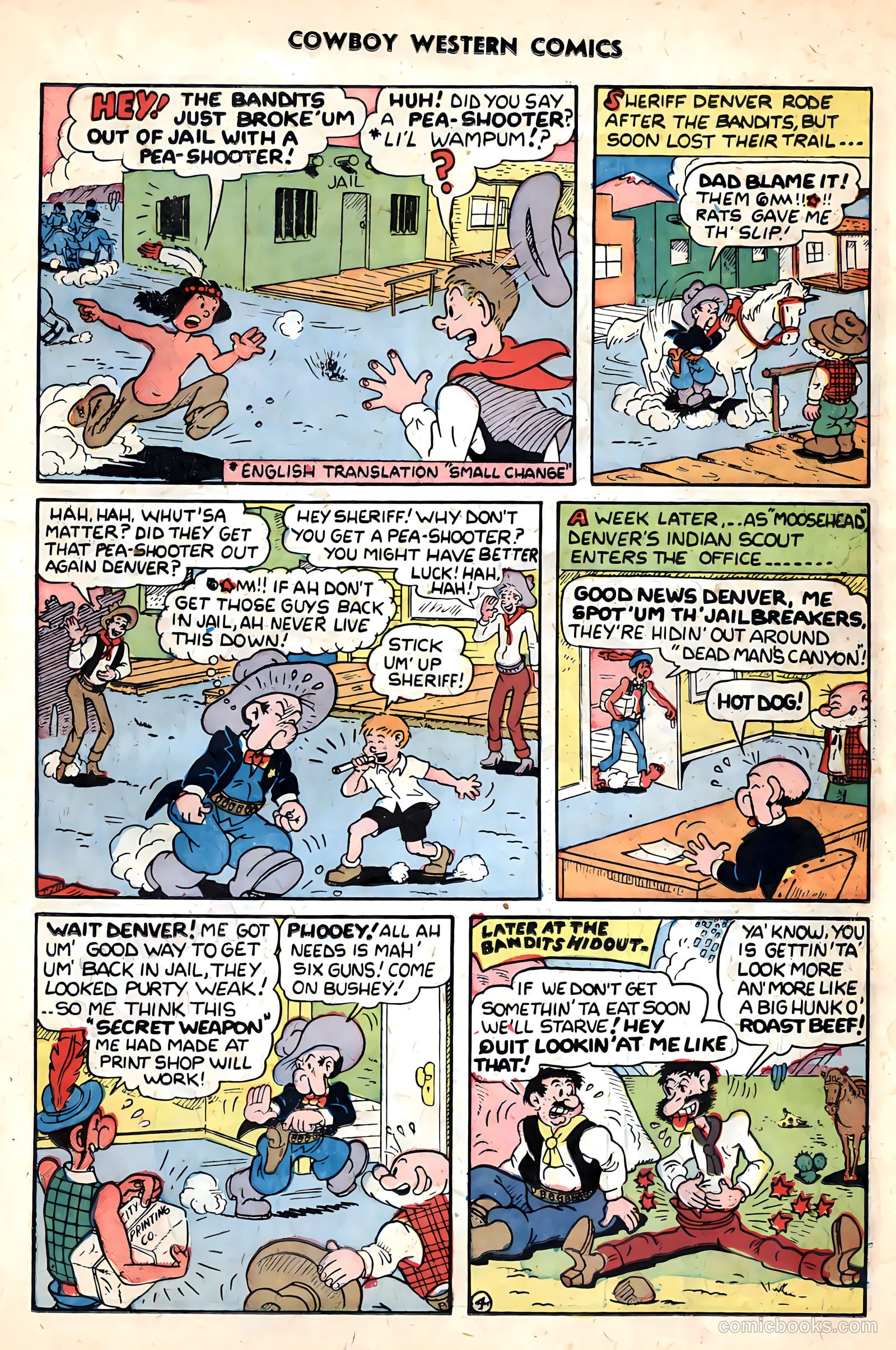 Cowboy Western Comics #32 — page 15 of 36