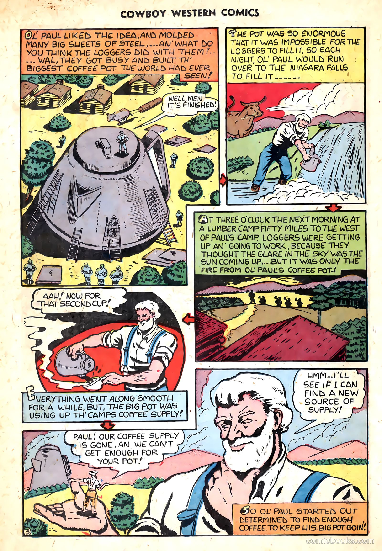 Cowboy Western Comics #32 — page 22 of 36