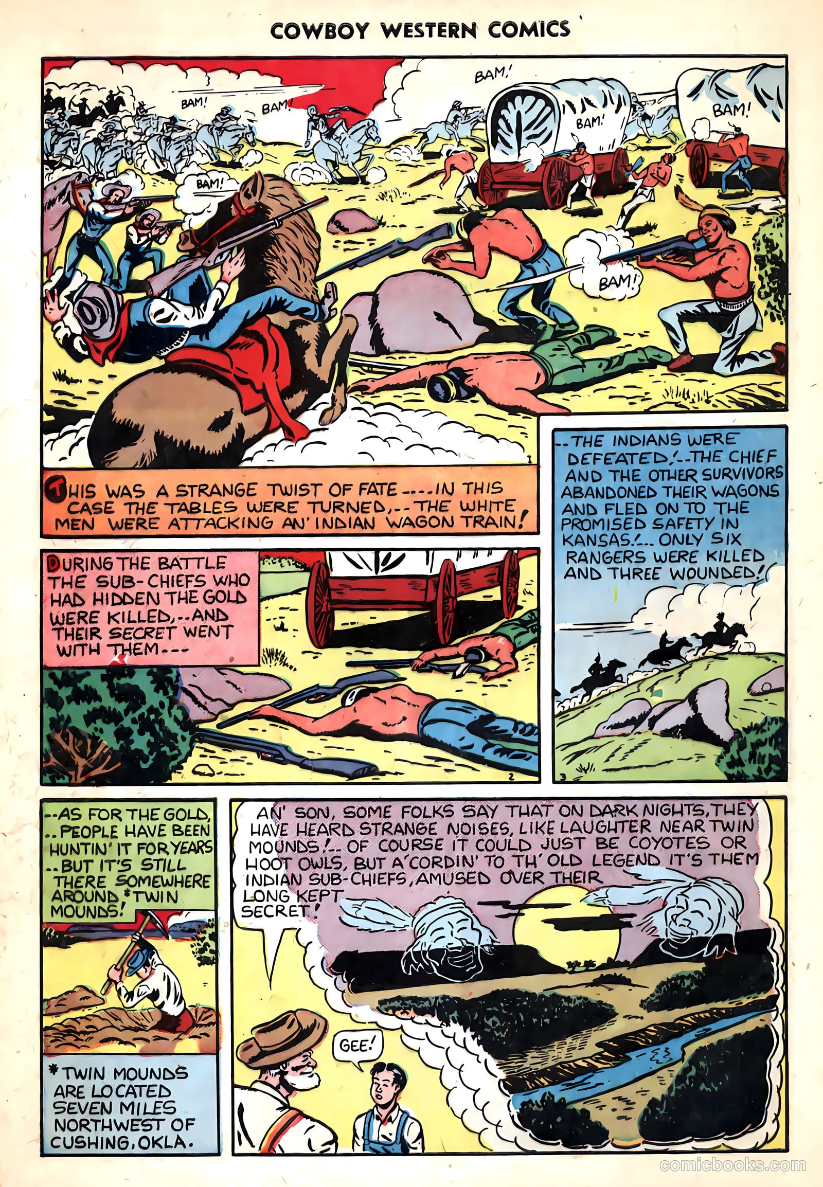 Cowboy Western Comics #32 — page 28 of 36