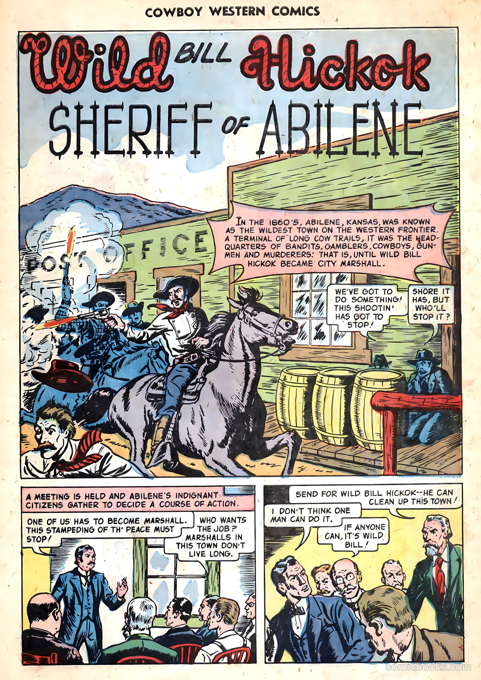 Cowboy Western Comics #32 — page 31 of 36