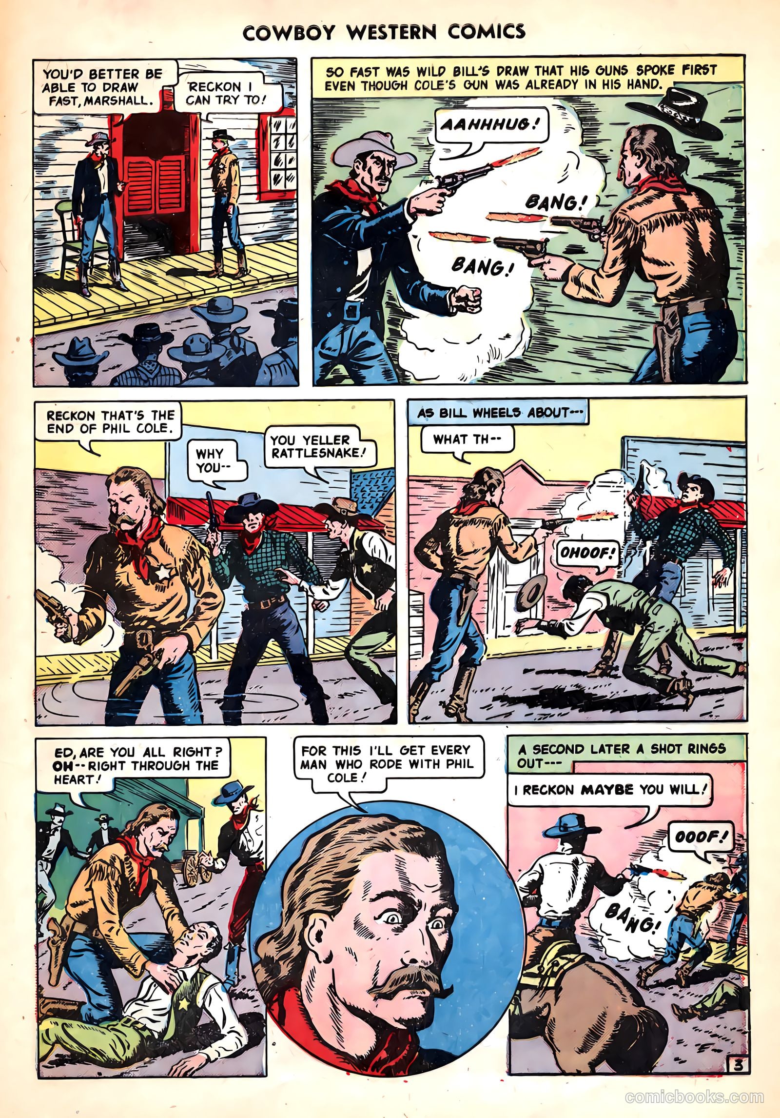 Cowboy Western Comics #32 — page 33 of 36