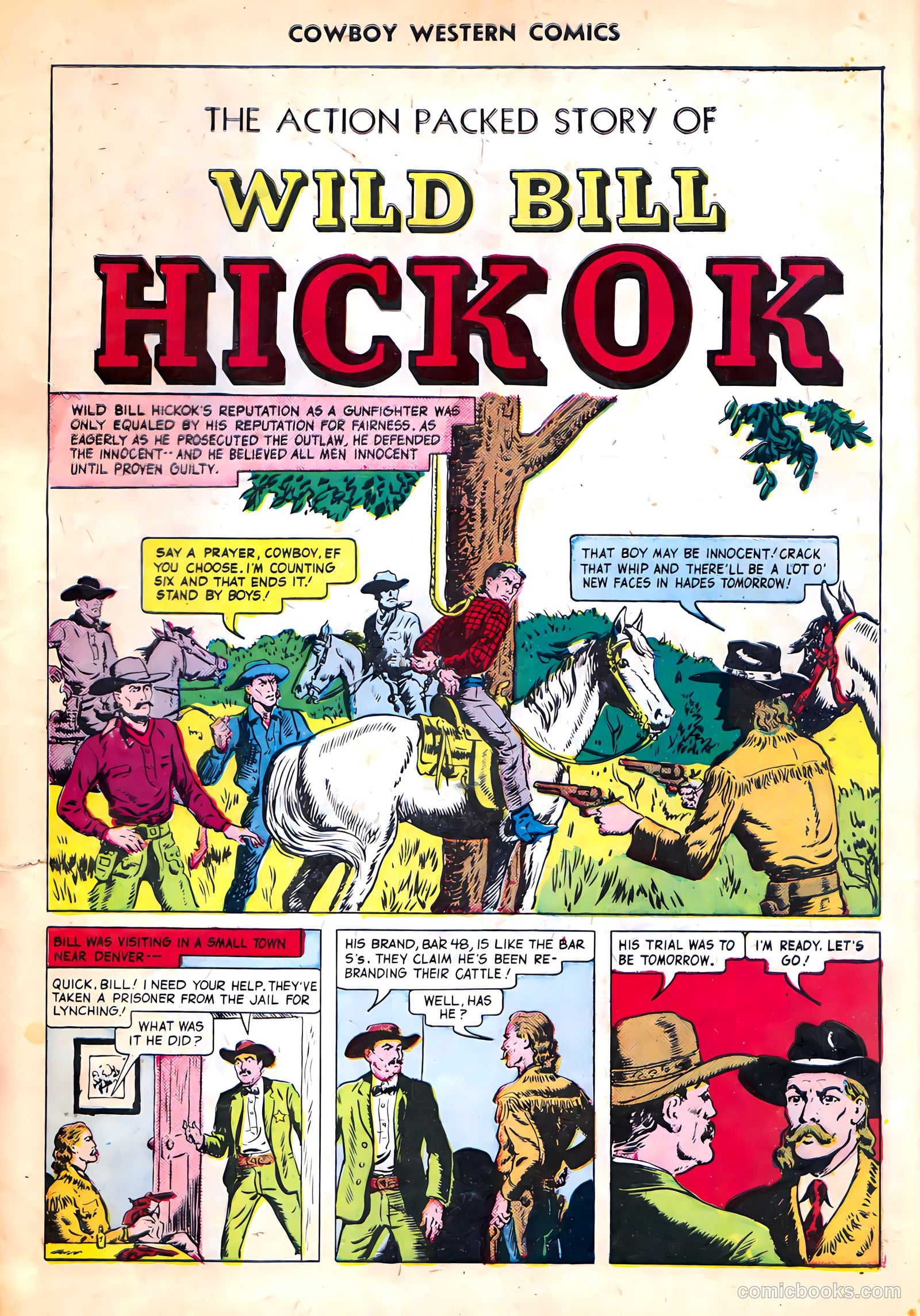 Cowboy Western Comics #33 — page 3 of 36