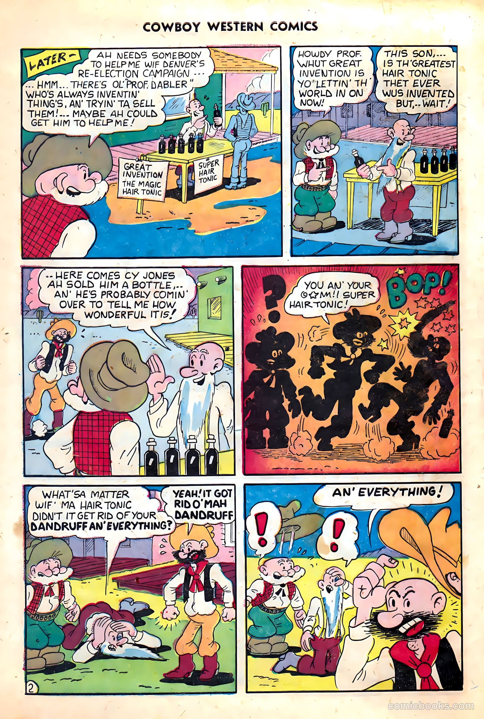Cowboy Western Comics #33 — page 8 of 36