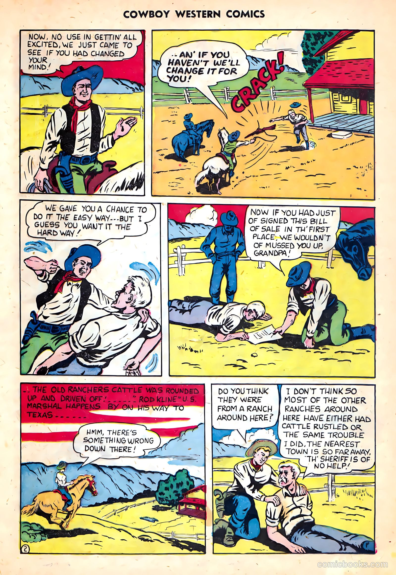 Cowboy Western Comics #33 — page 13 of 36