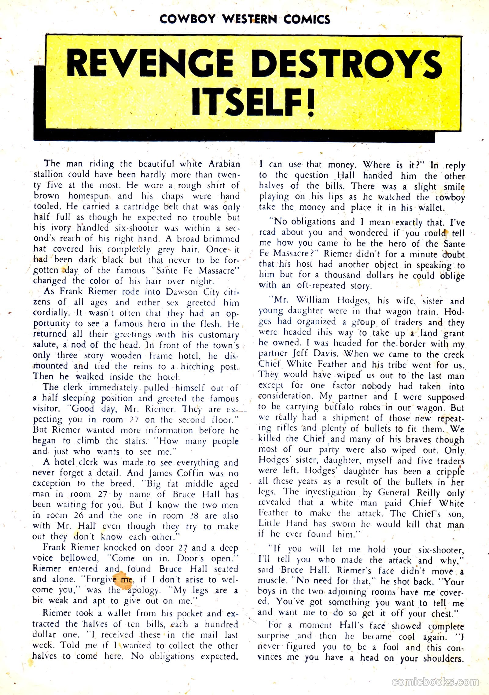 Cowboy Western Comics #33 — page 16 of 36