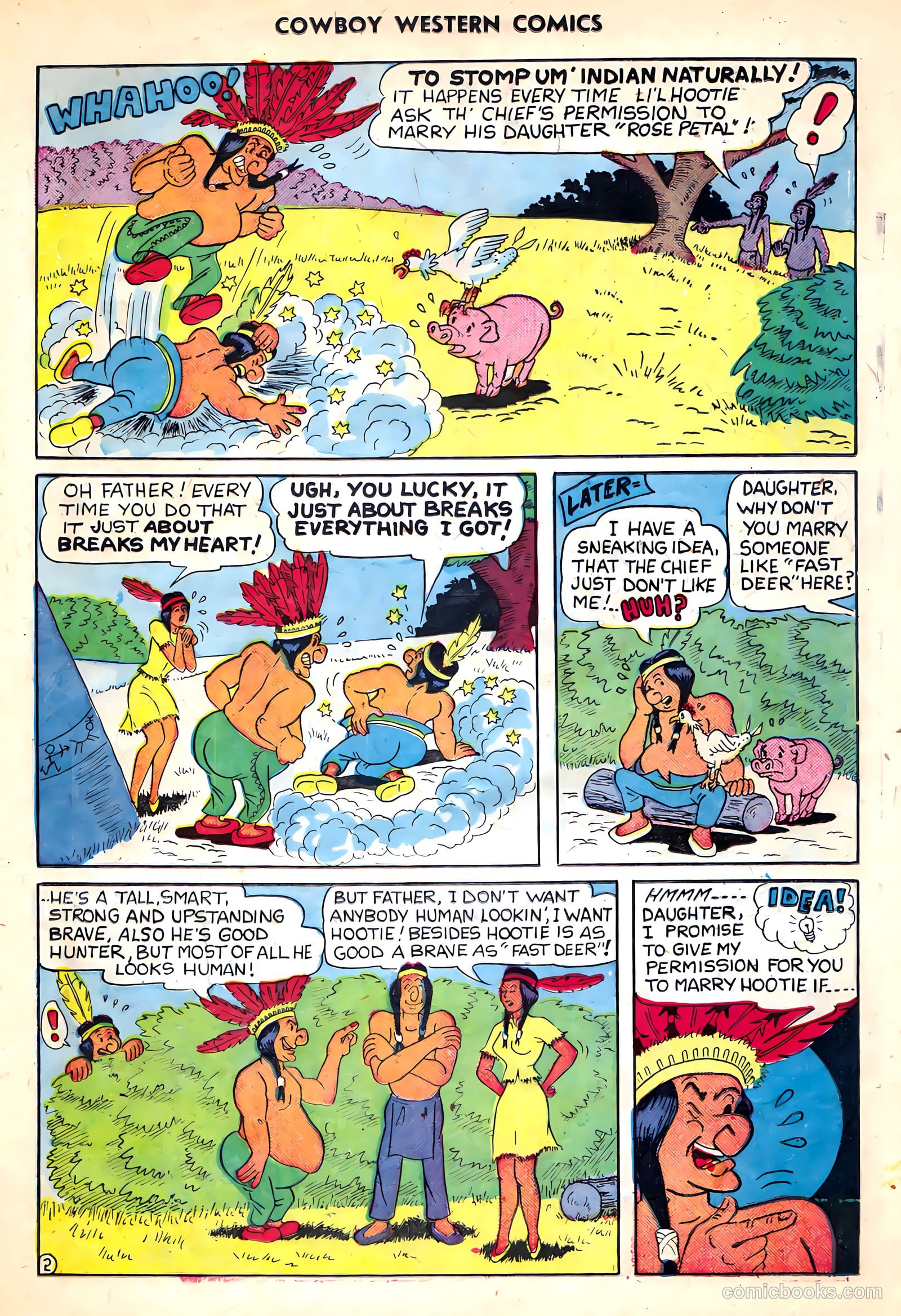 Cowboy Western Comics #33 — page 19 of 36