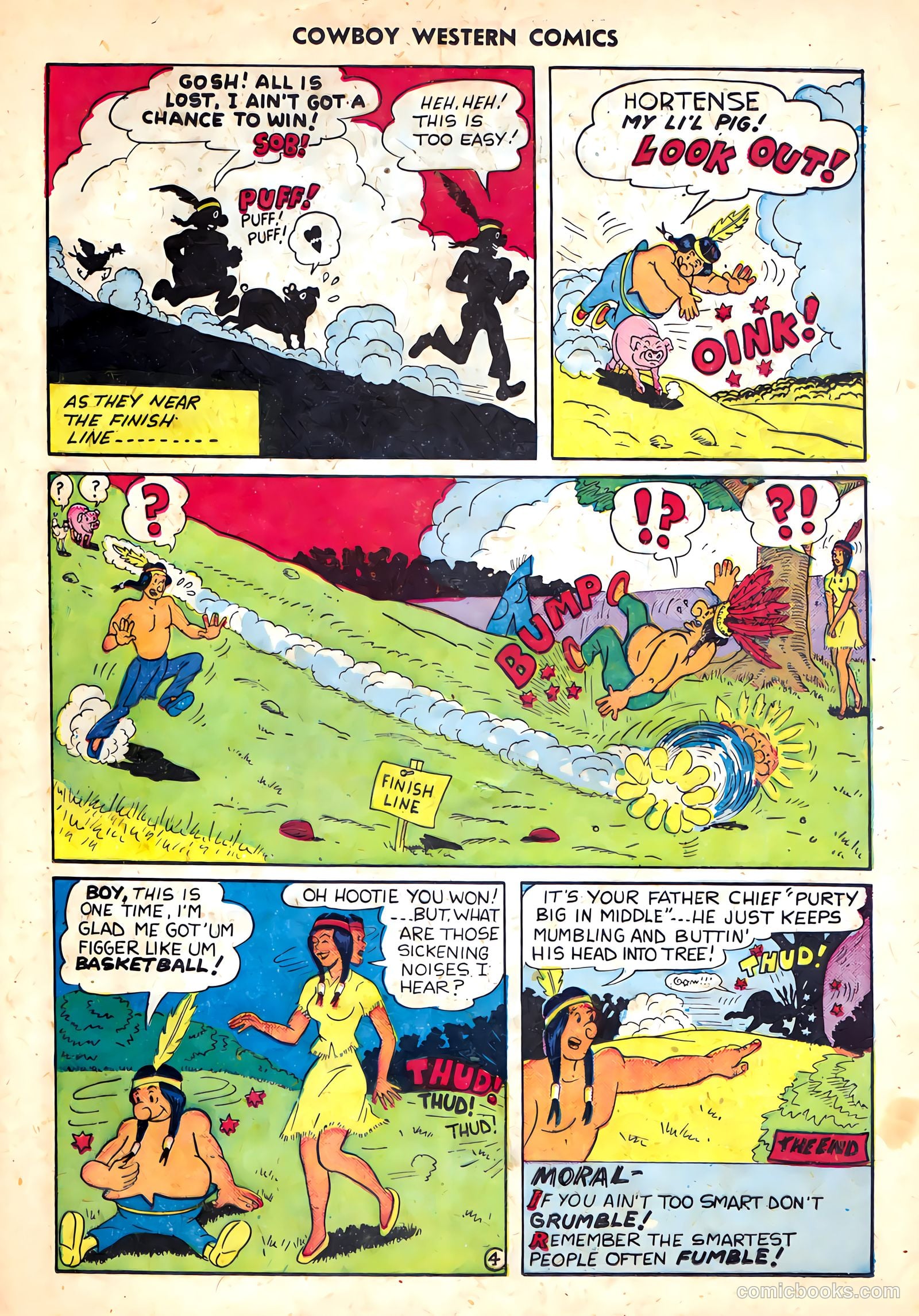 Cowboy Western Comics #33 — page 21 of 36
