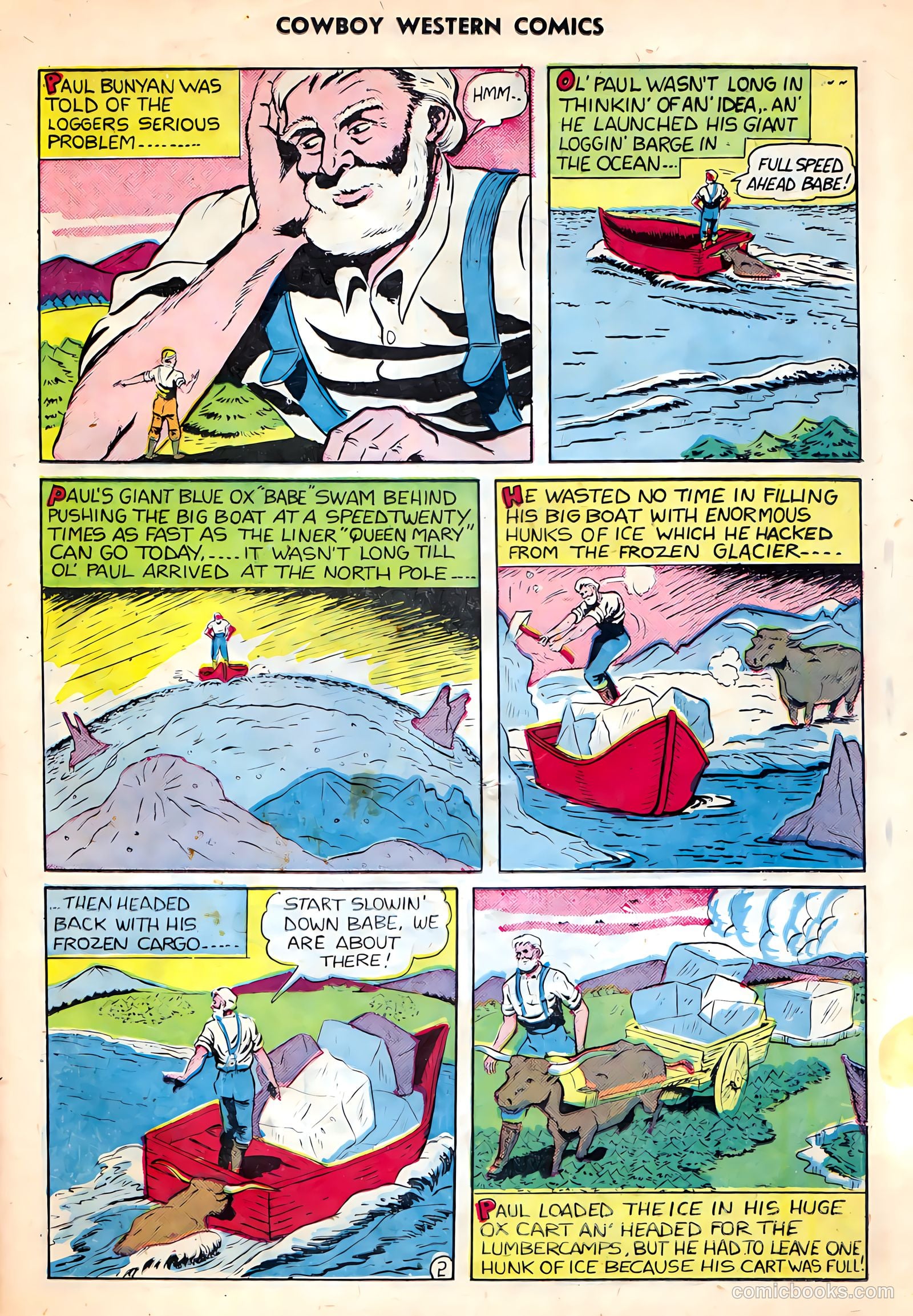 Cowboy Western Comics #33 — page 23 of 36