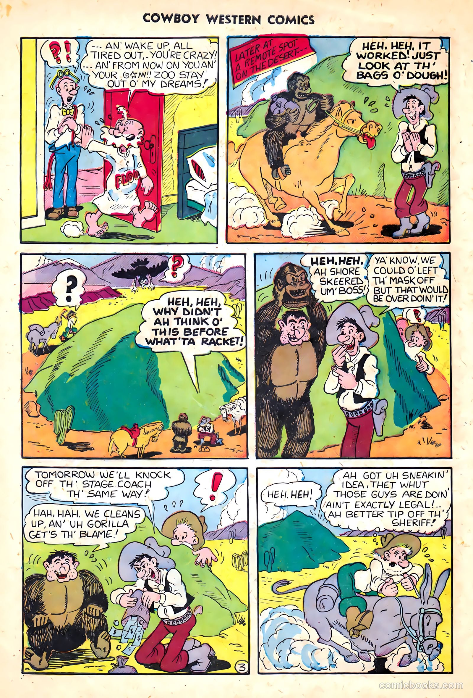 Cowboy Western Comics #33 — page 28 of 36