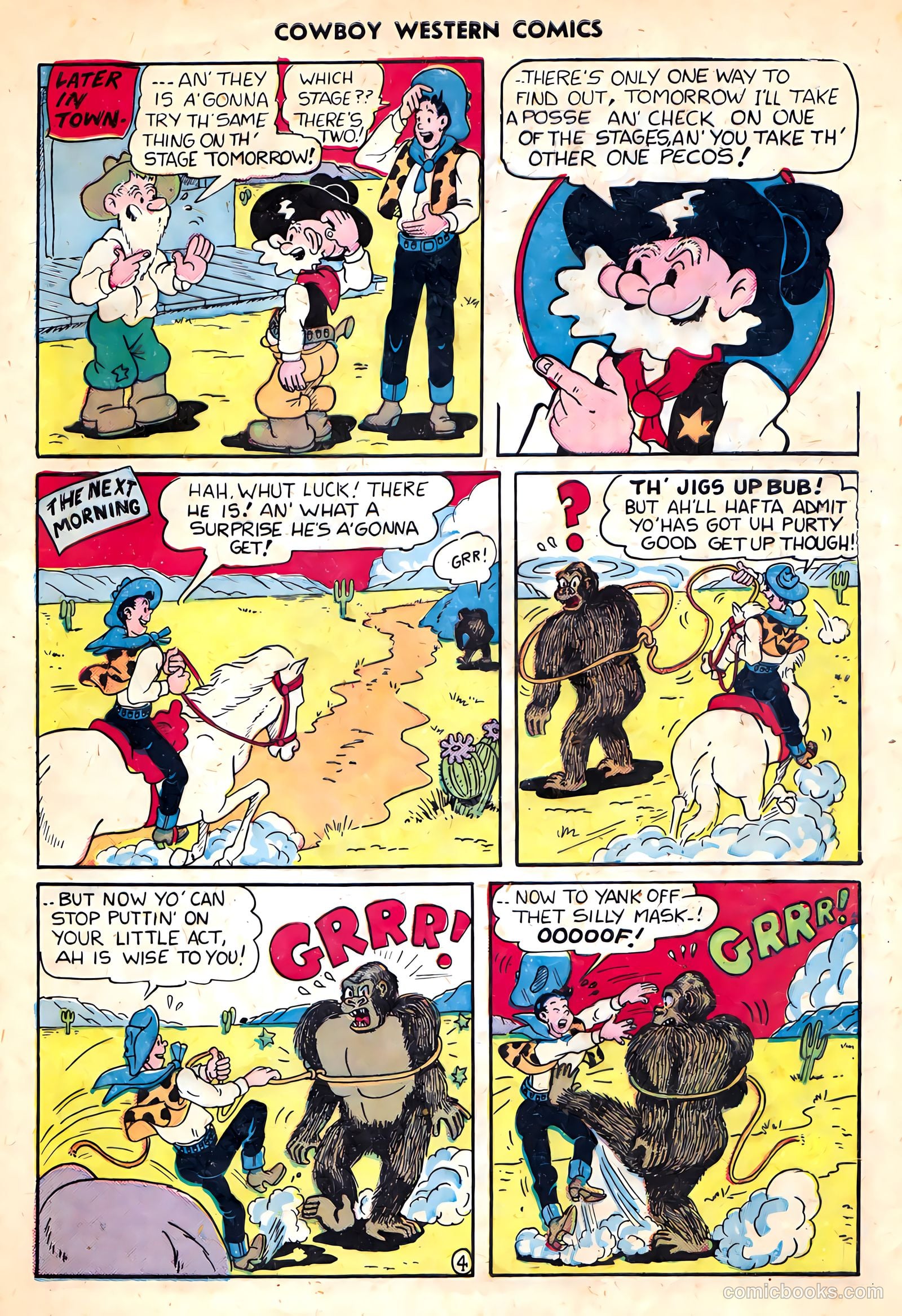 Cowboy Western Comics #33 — page 29 of 36