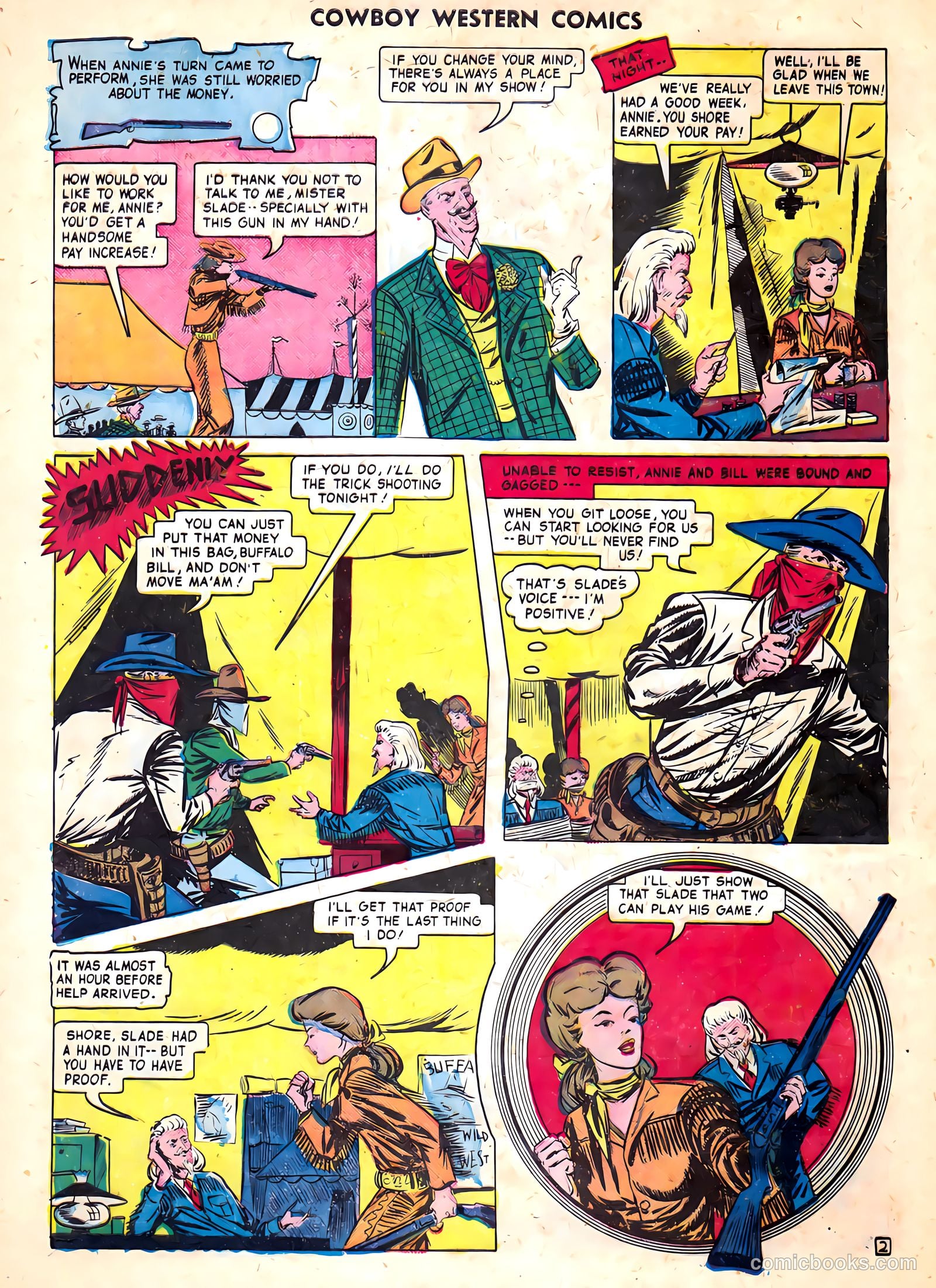 Cowboy Western Comics #33 — page 32 of 36