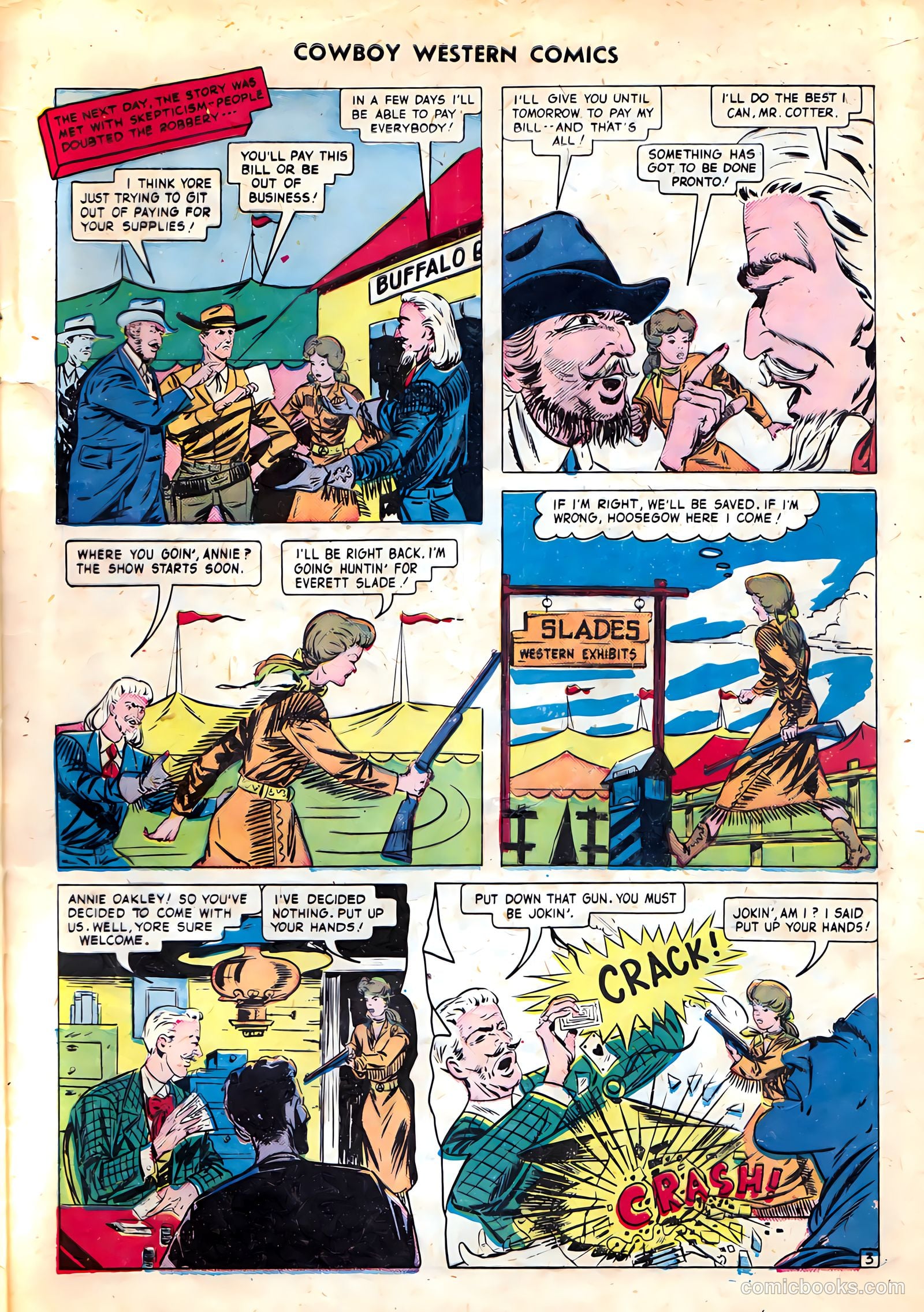 Cowboy Western Comics #33 — page 33 of 36