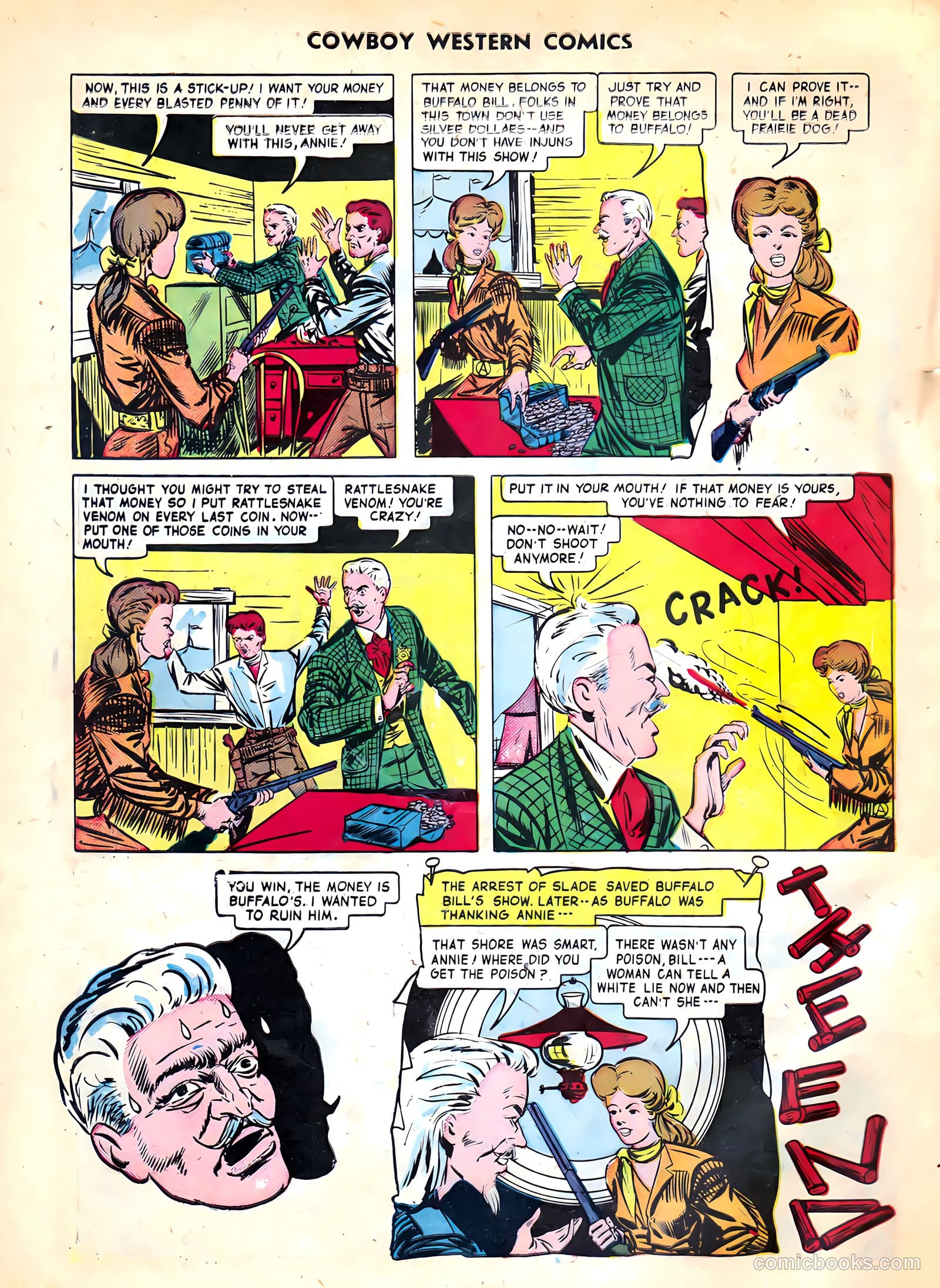 Cowboy Western Comics #33 — page 34 of 36