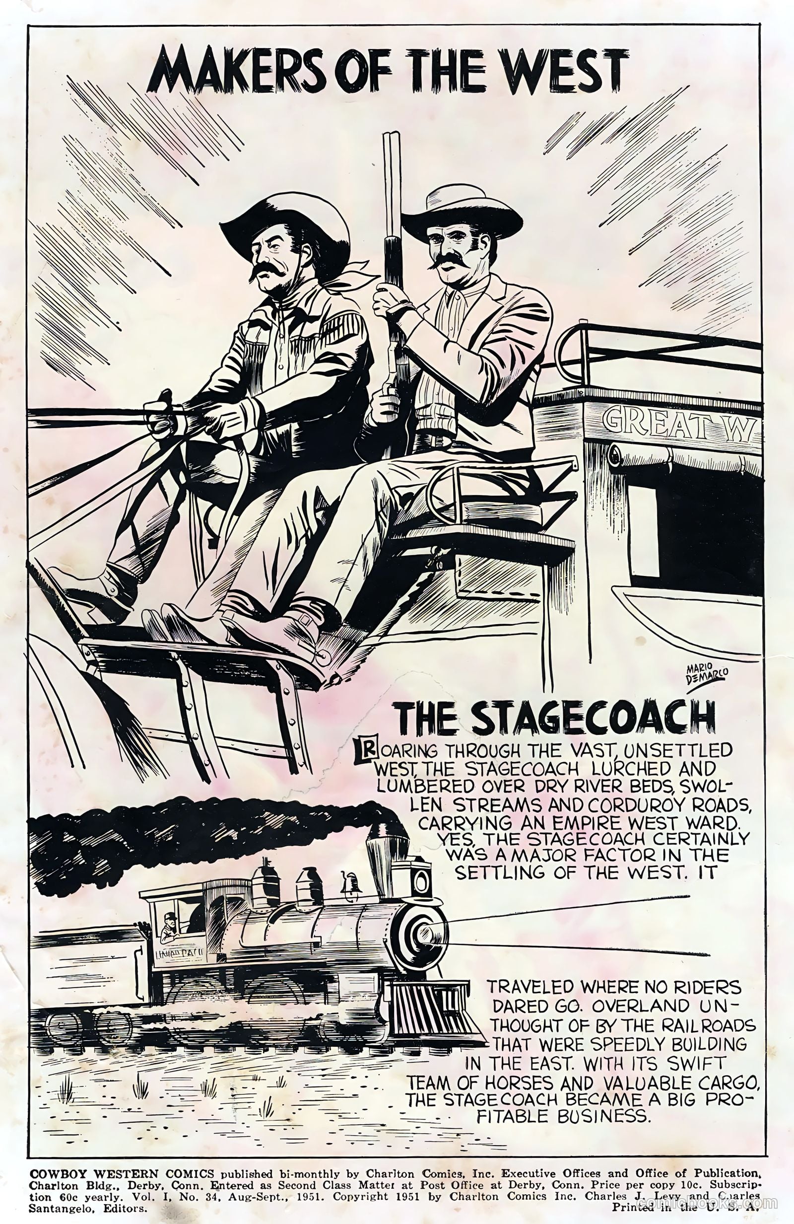 Cowboy Western Comics #34 — page 2 of 36