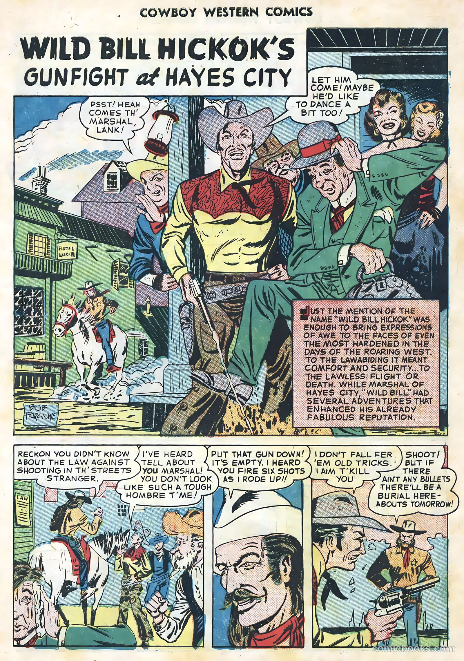 Cowboy Western Comics #34 — page 3 of 36