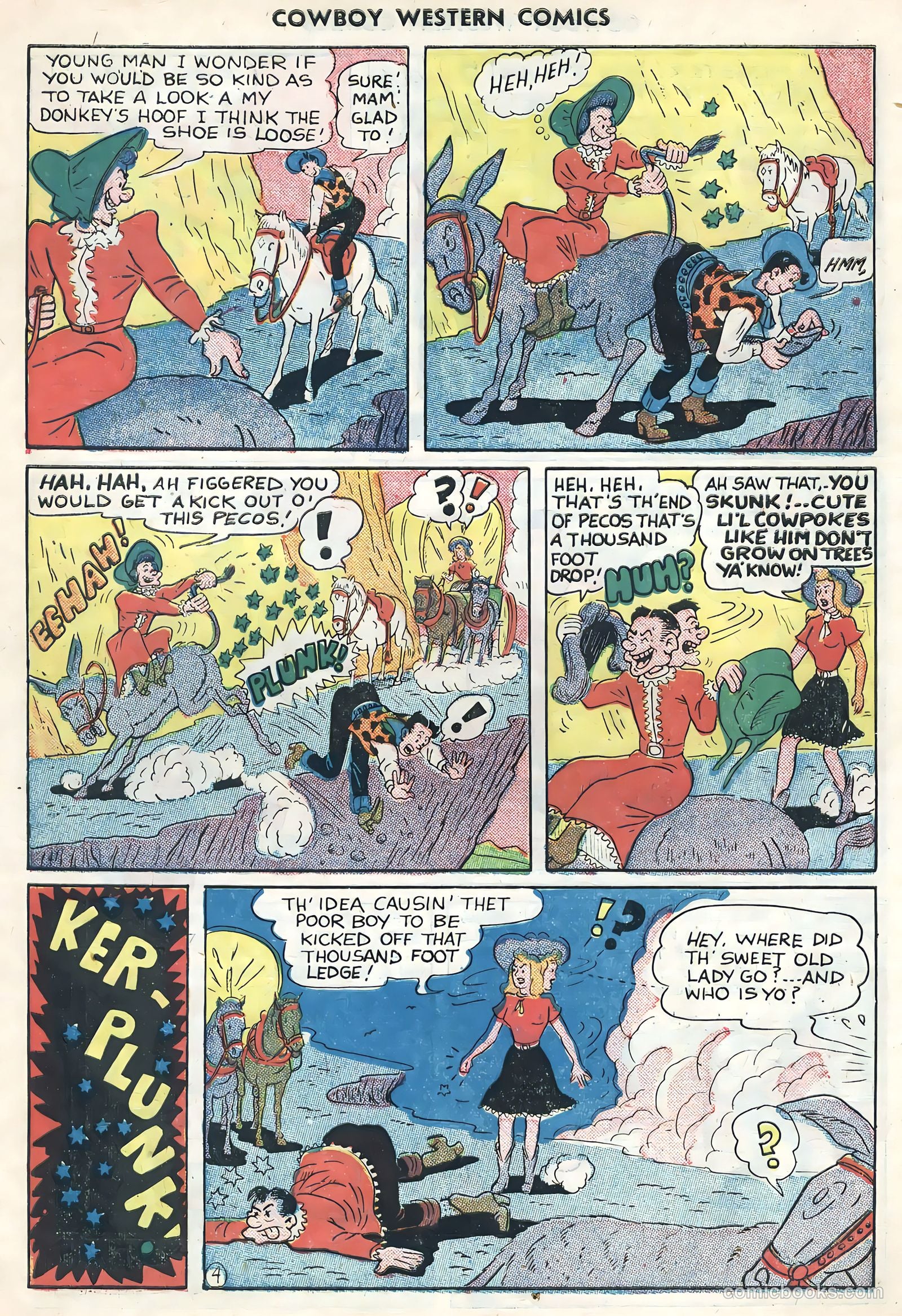 Cowboy Western Comics #34 — page 10 of 36