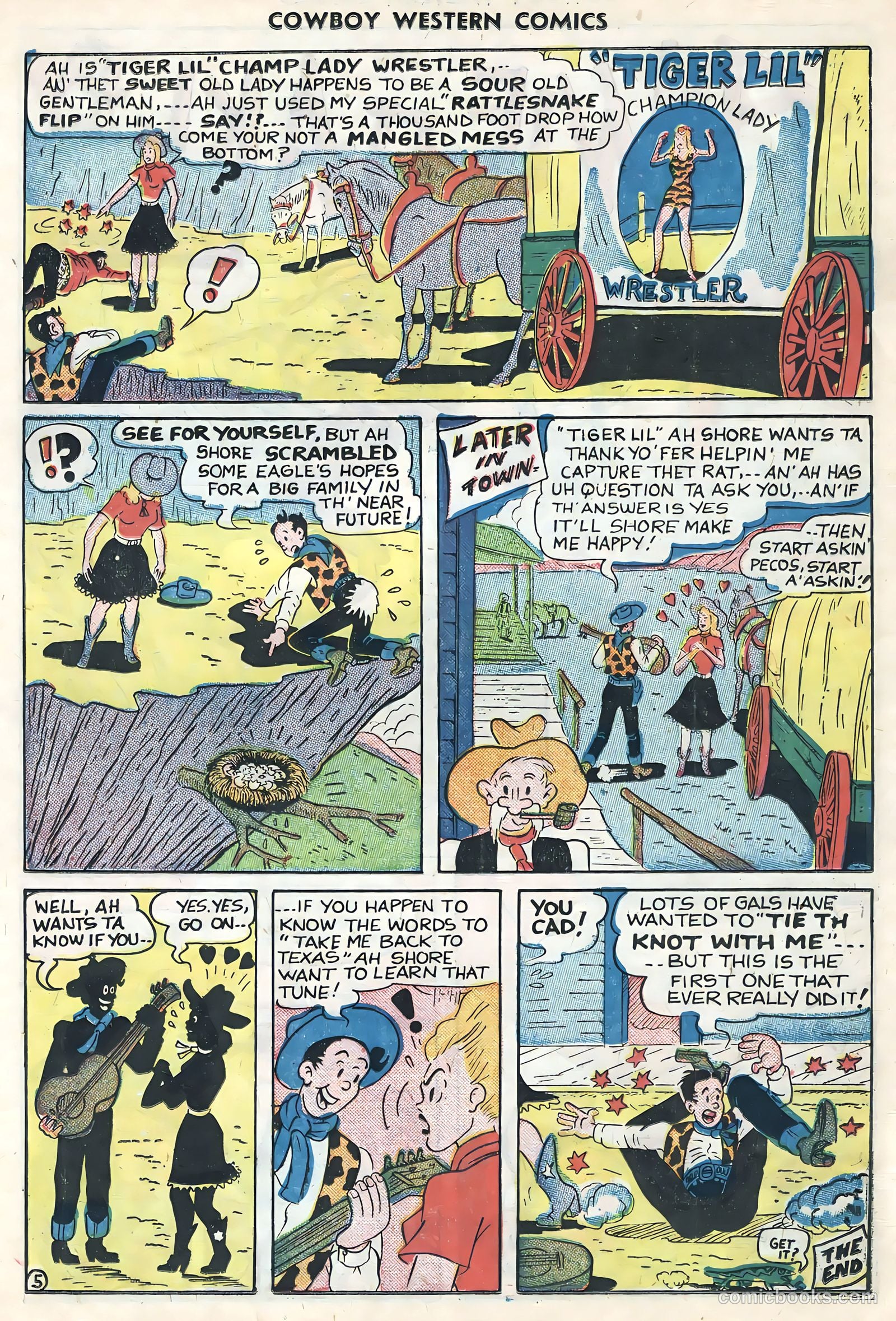 Cowboy Western Comics #34 — page 11 of 36