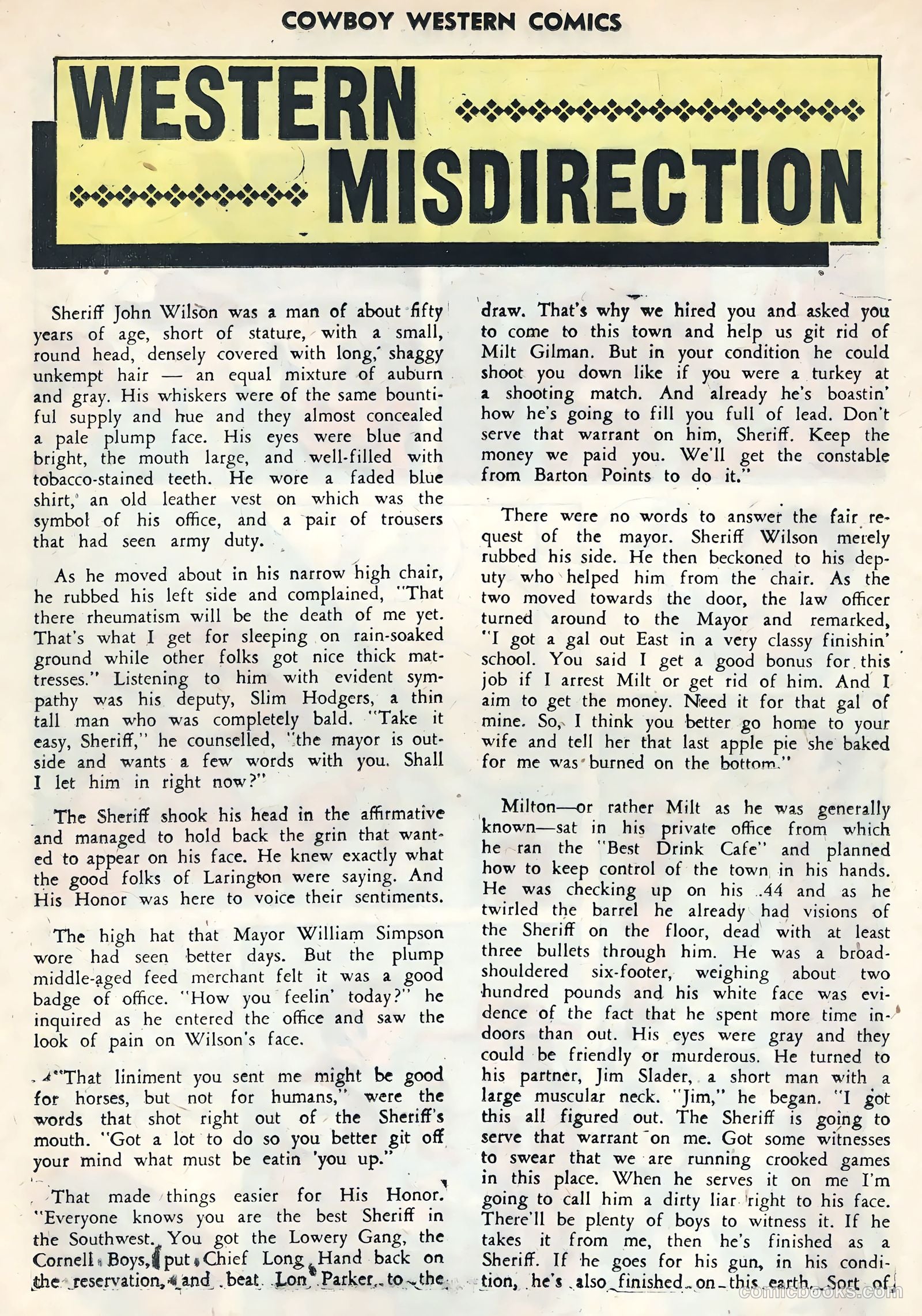 Cowboy Western Comics #34 — page 16 of 36