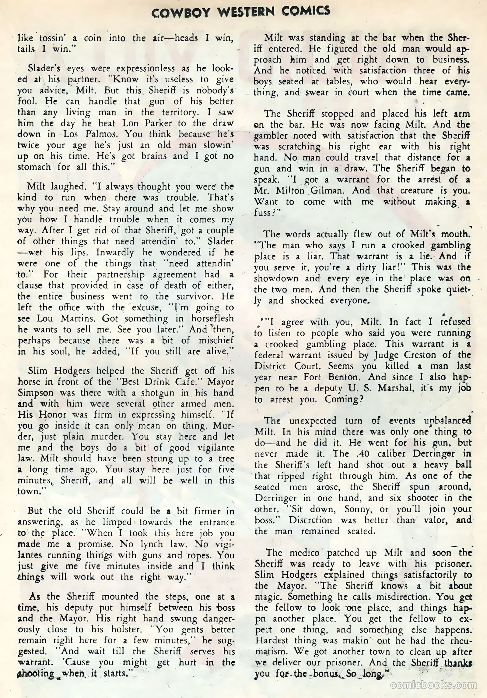 Cowboy Western Comics #34 — page 17 of 36