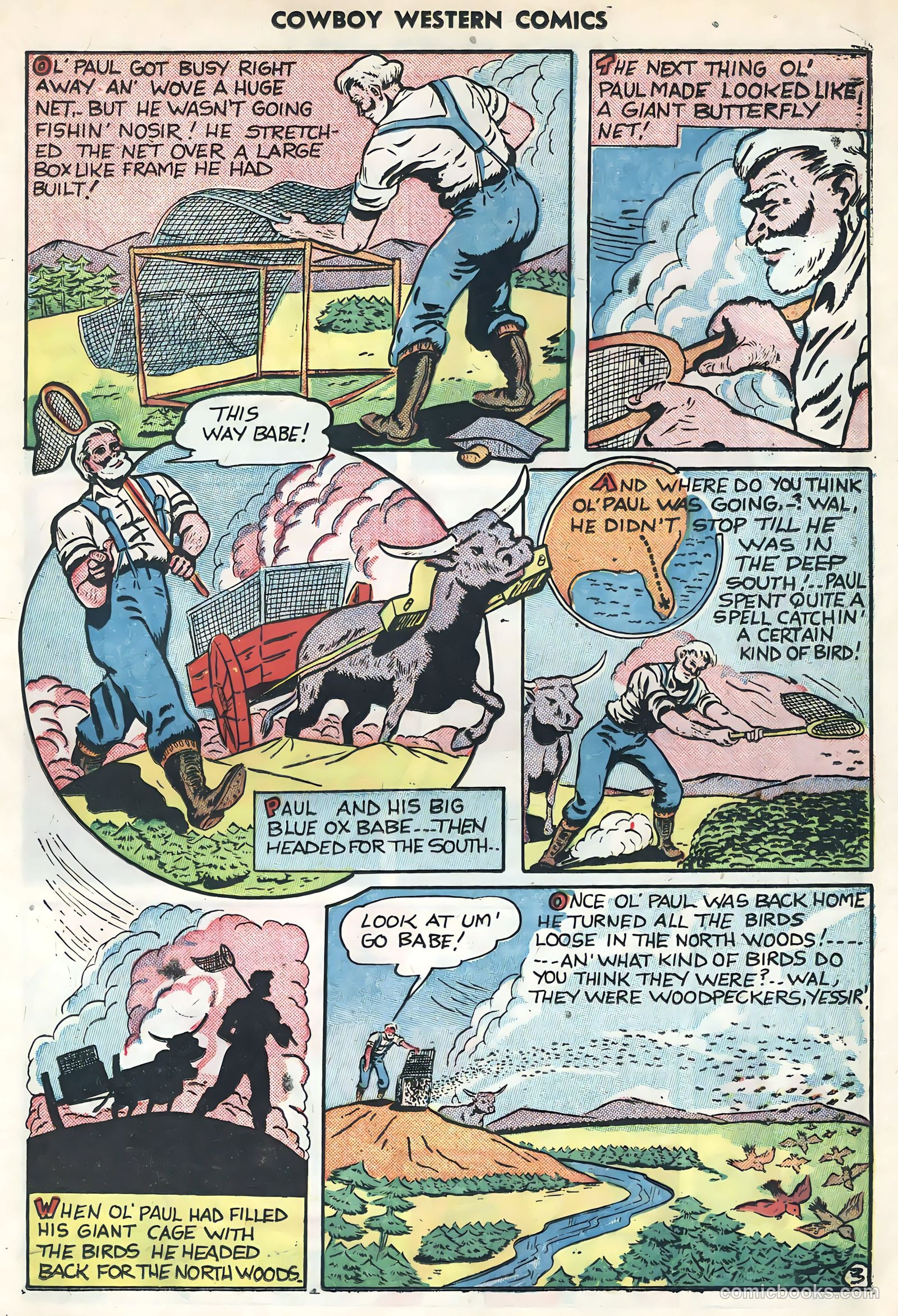 Cowboy Western Comics #34 — page 21 of 36