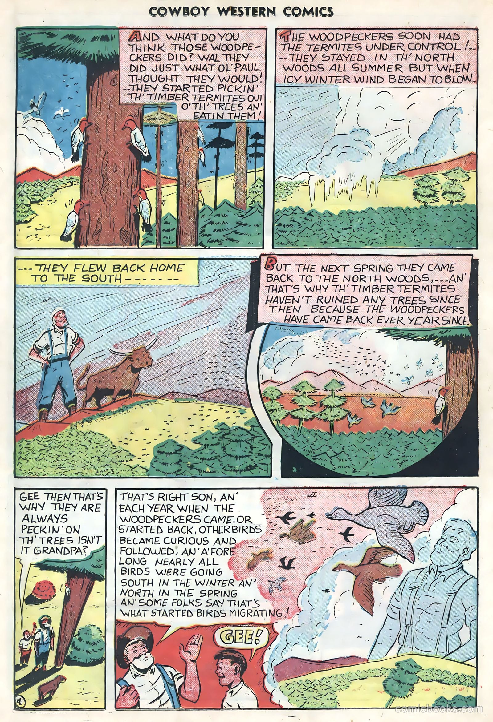 Cowboy Western Comics #34 — page 22 of 36