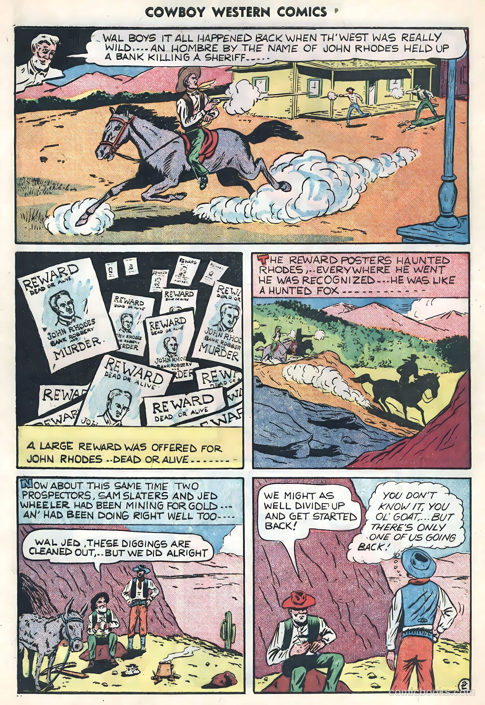 Cowboy Western Comics #34 — page 28 of 36