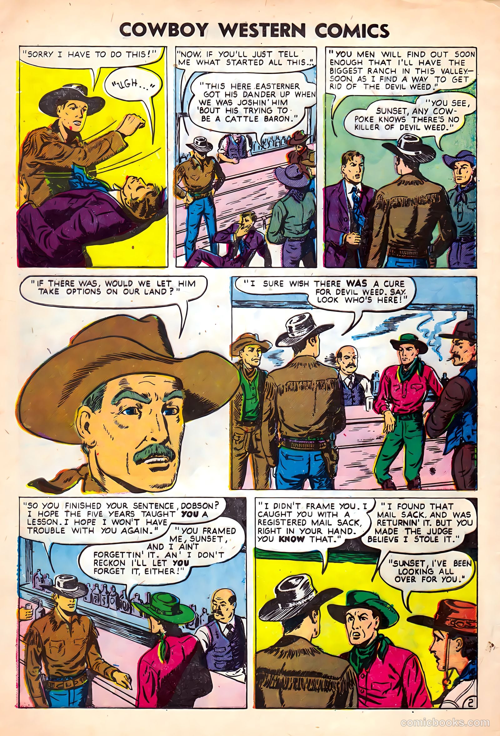 Cowboy Western Comics #35 — page 4 of 36