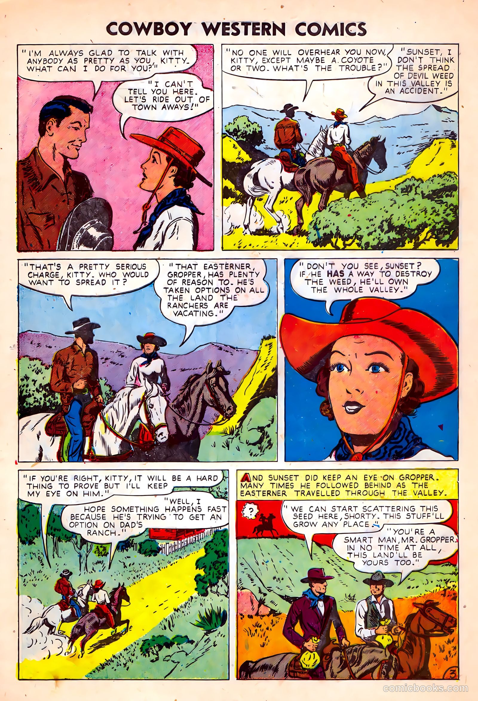 Cowboy Western Comics #35 — page 5 of 36