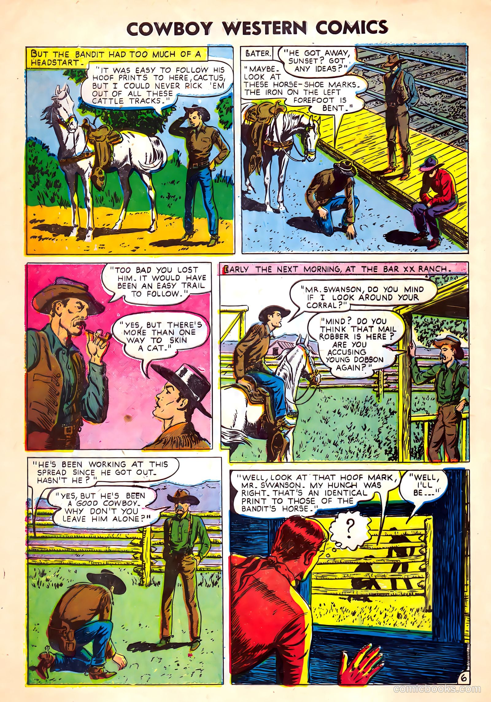 Cowboy Western Comics #35 — page 8 of 36