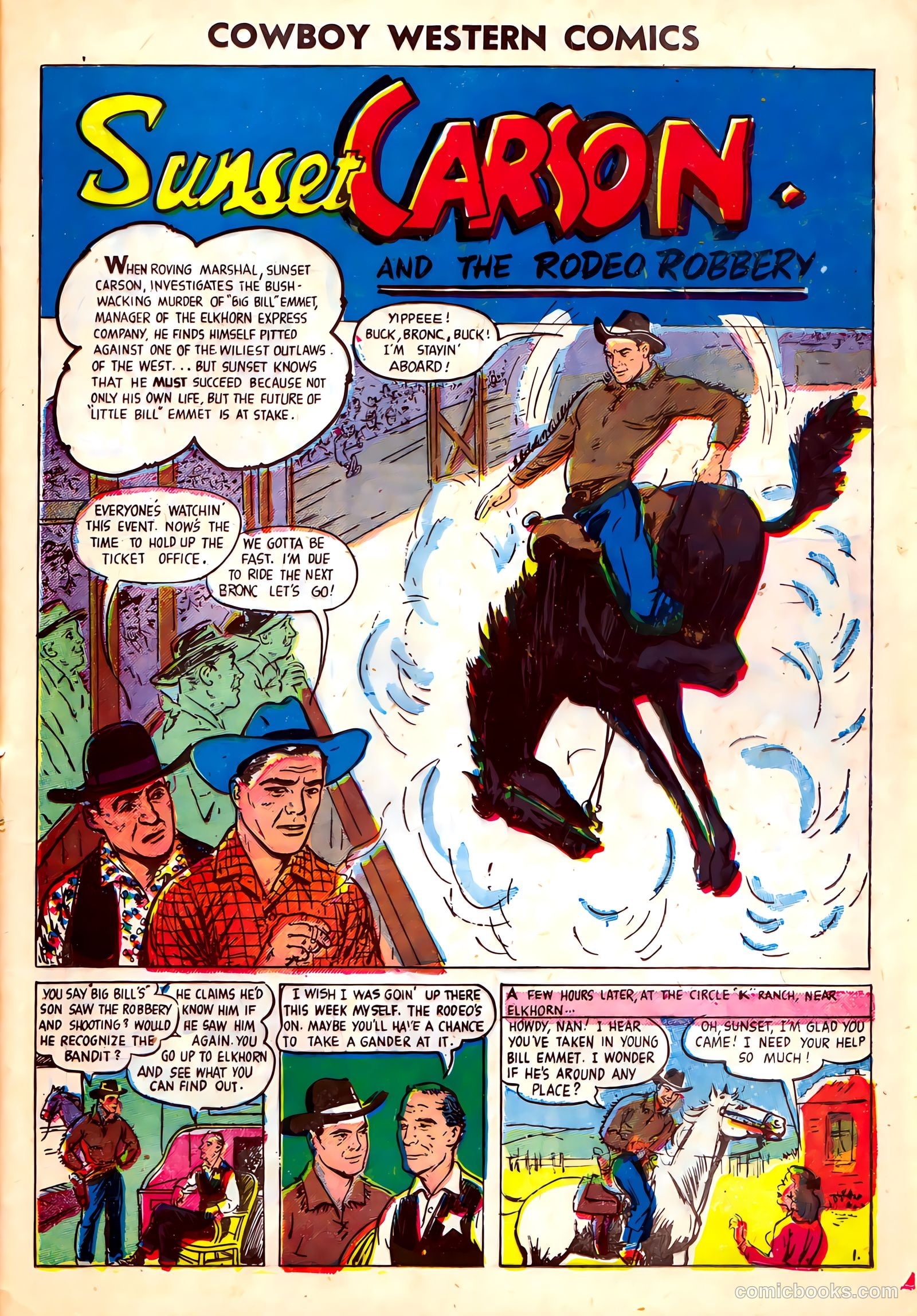 Cowboy Western Comics #35 — page 25 of 36