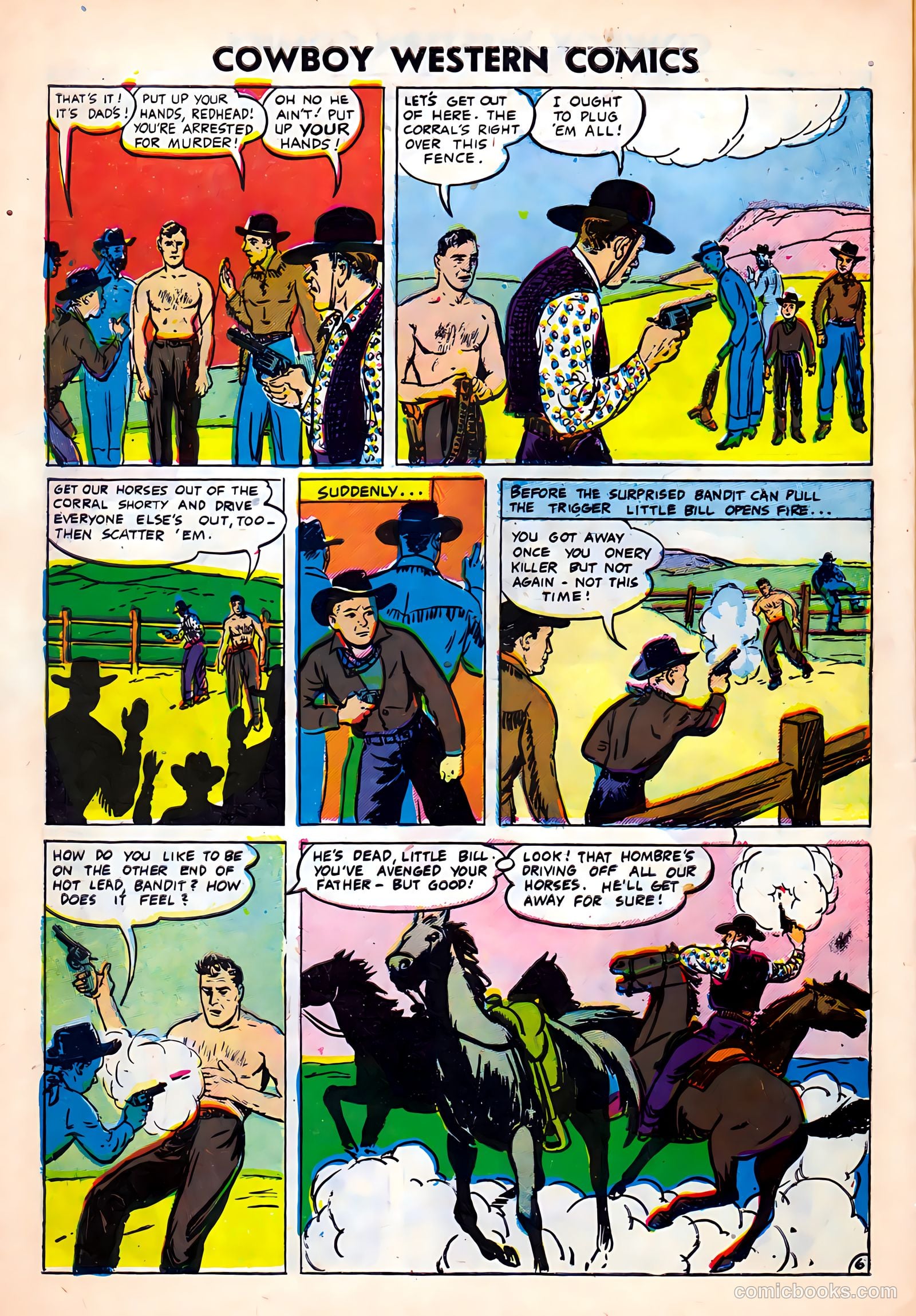 Cowboy Western Comics #35 — page 30 of 36