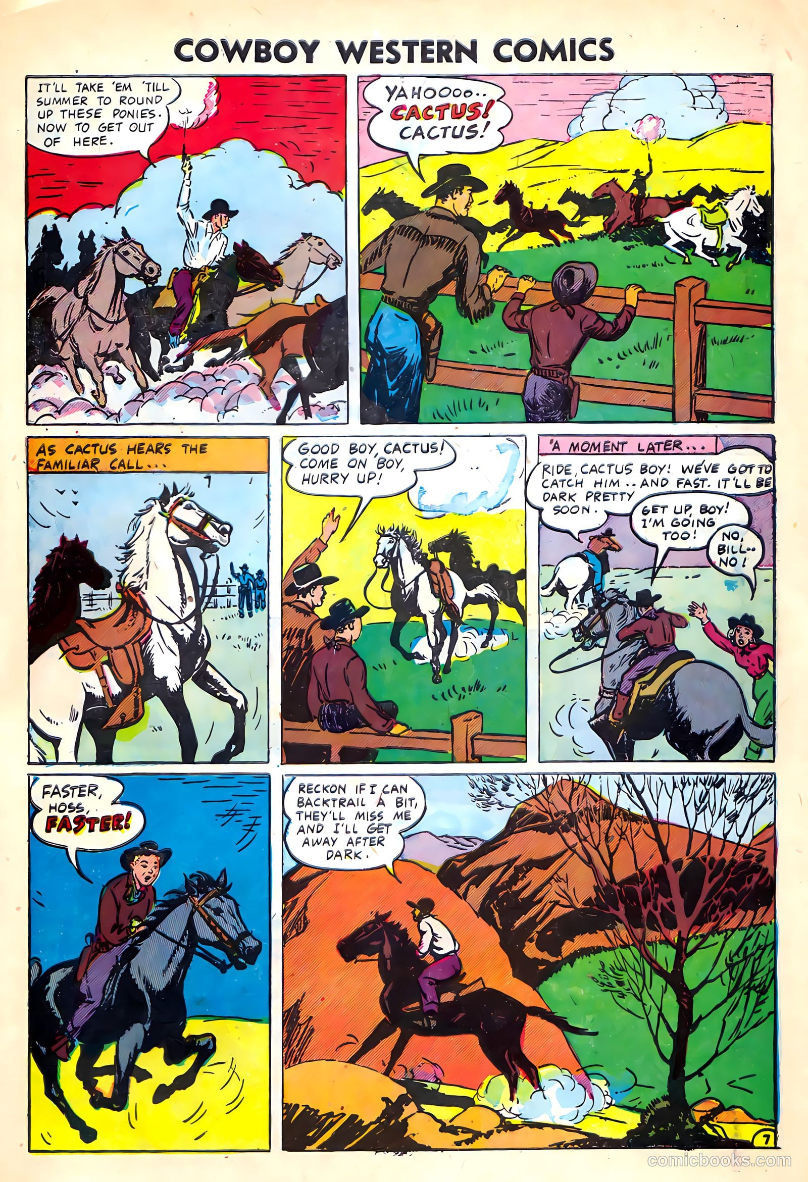 Cowboy Western Comics #35 — page 31 of 36
