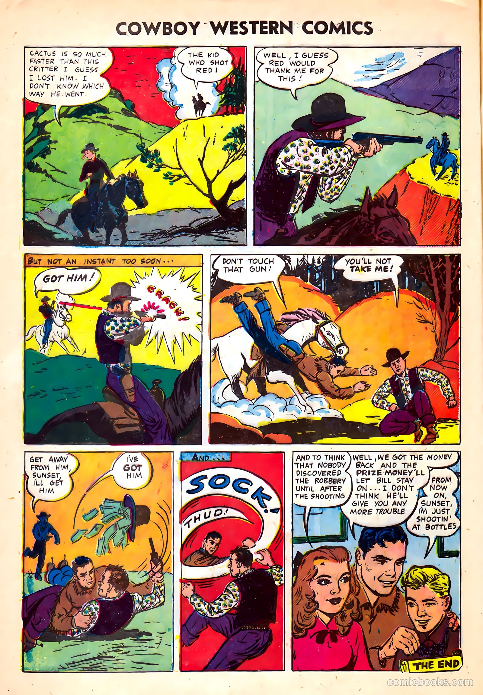 Cowboy Western Comics #35 — page 32 of 36