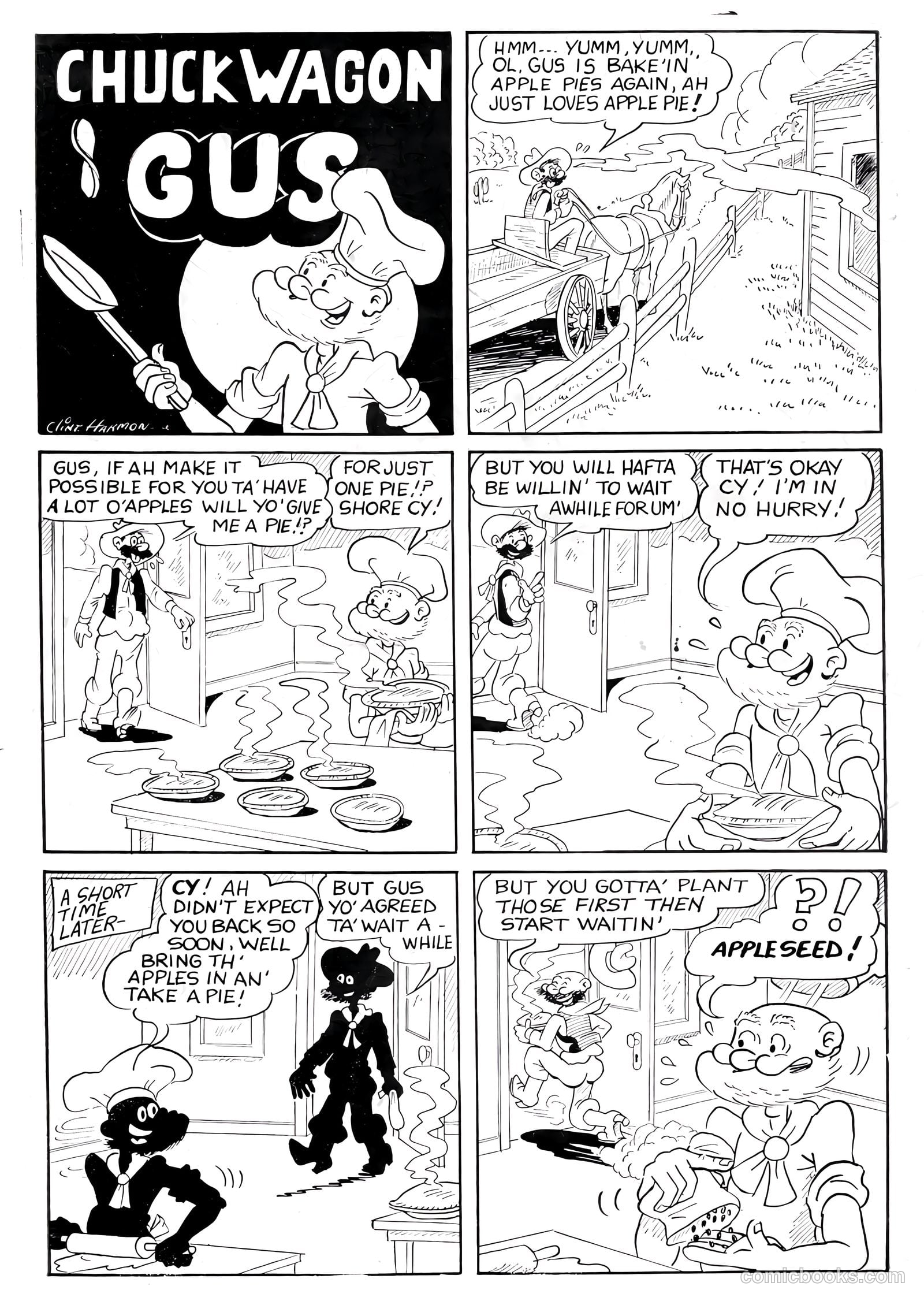 Cowboy Western Comics #35 — page 35 of 36