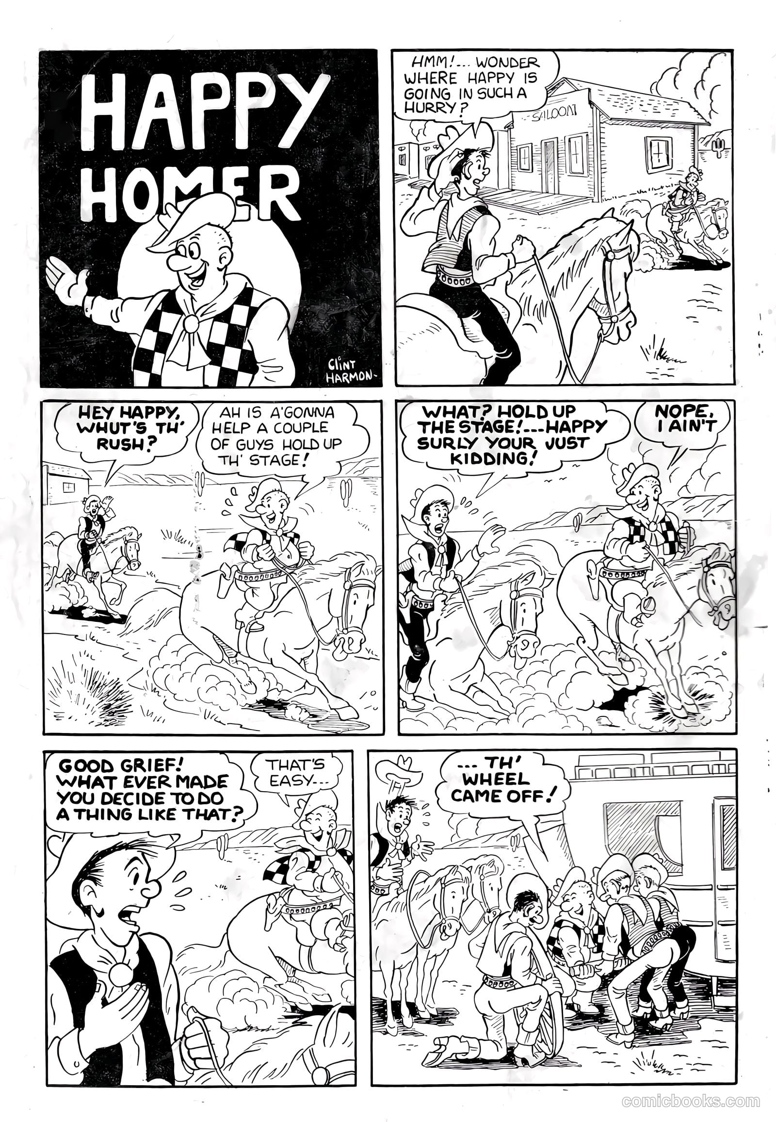 Cowboy Western Comics #35 — page 36 of 36