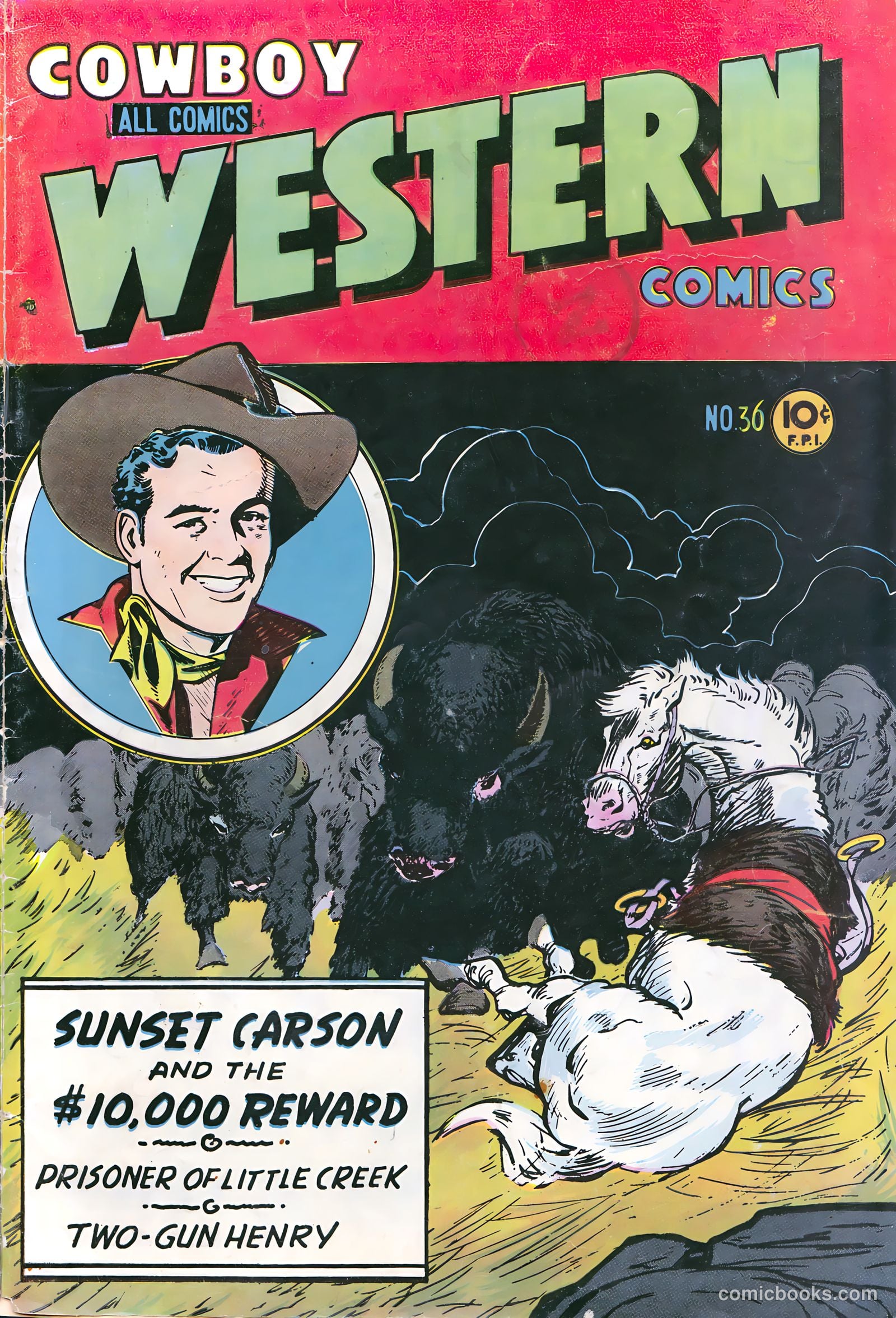 Cowboy Western Comics #36 — page 1 of 36
