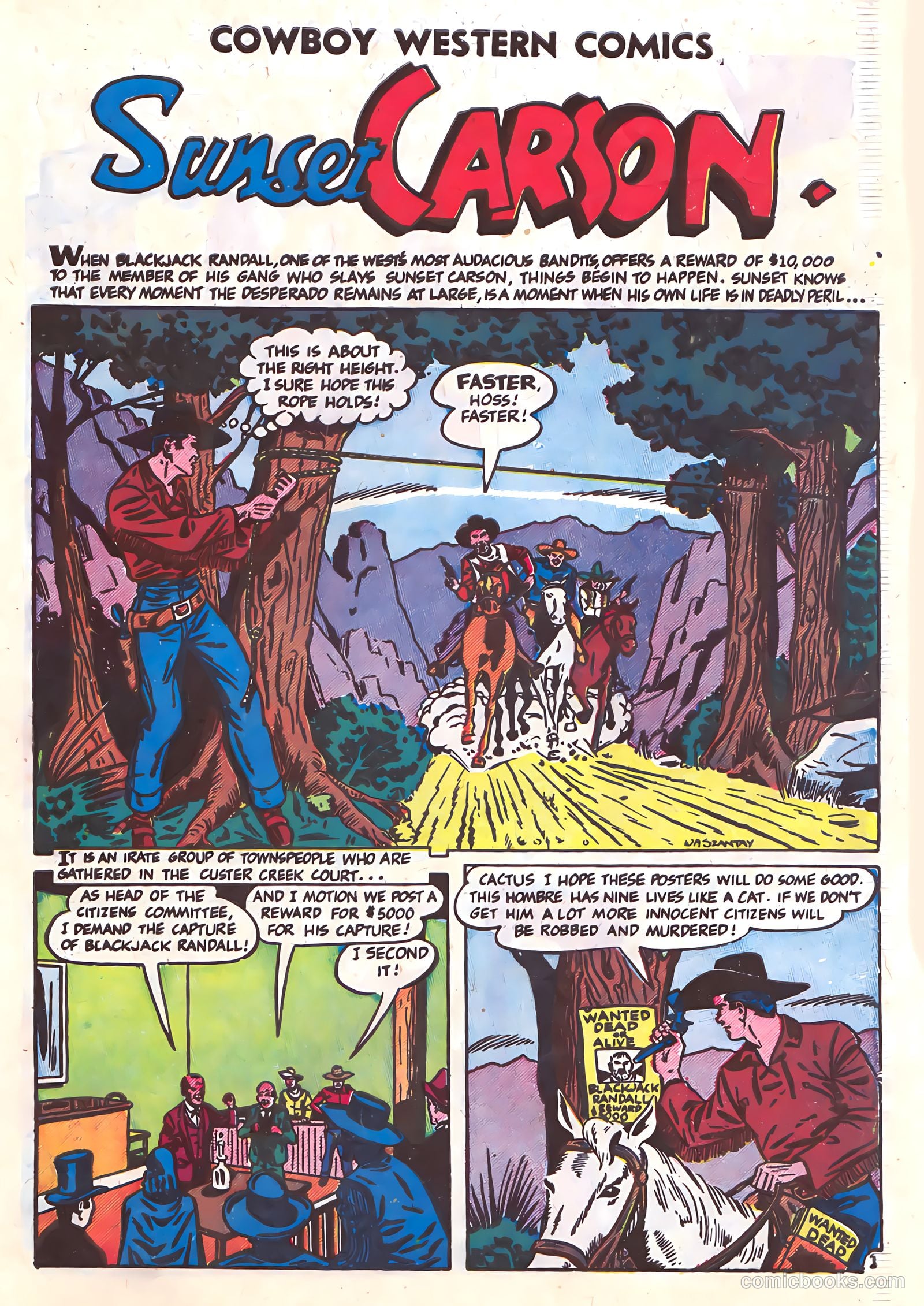 Cowboy Western Comics #36 — page 3 of 36