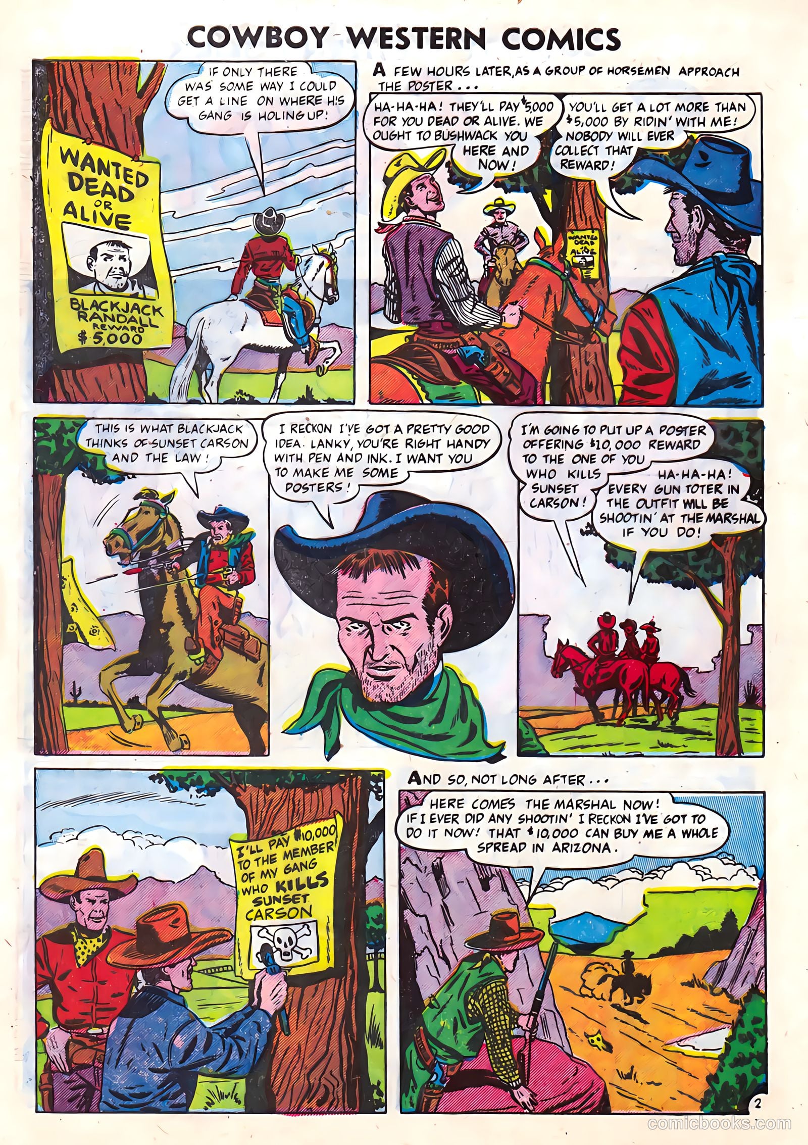Cowboy Western Comics #36 — page 4 of 36