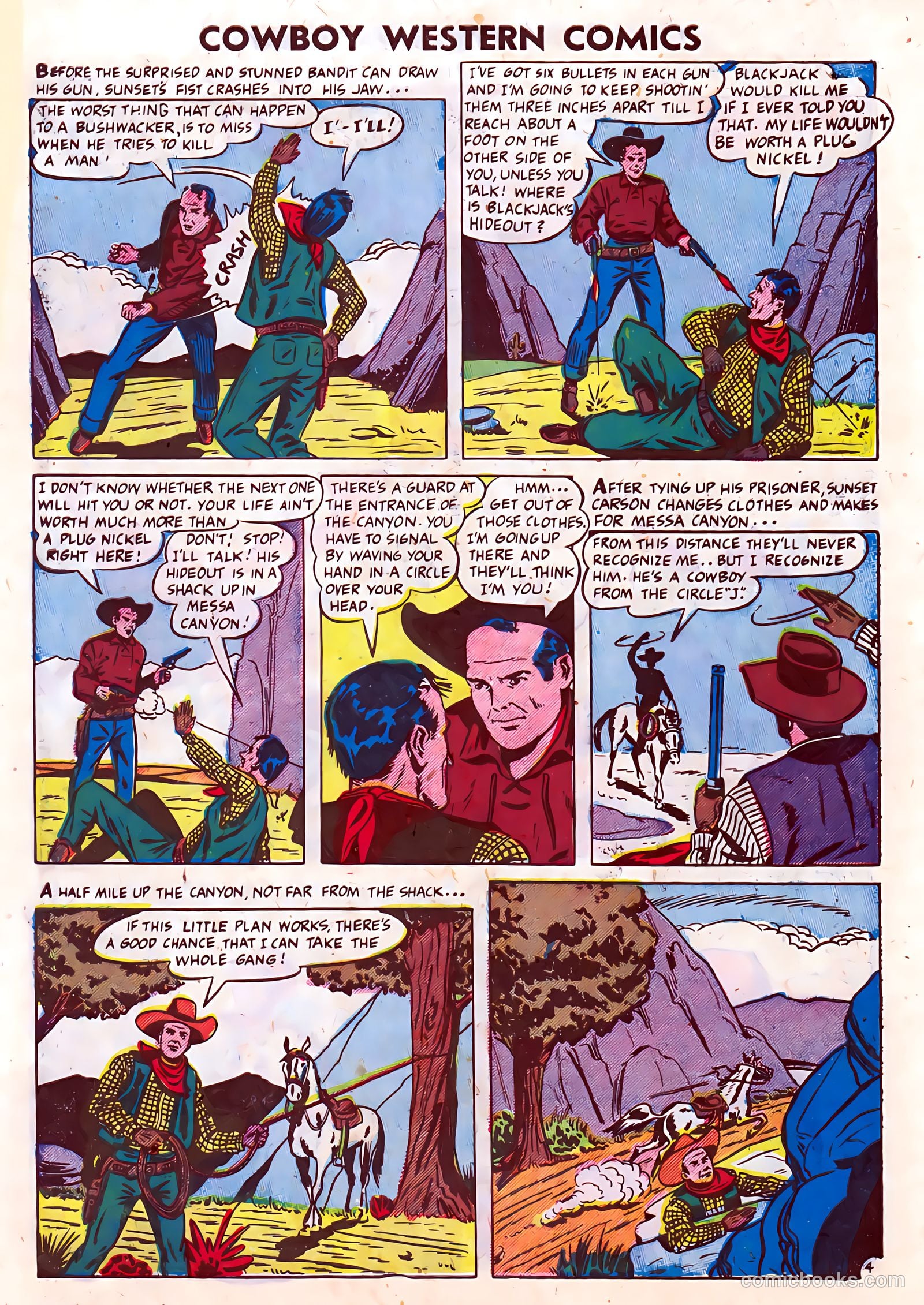 Cowboy Western Comics #36 — page 6 of 36
