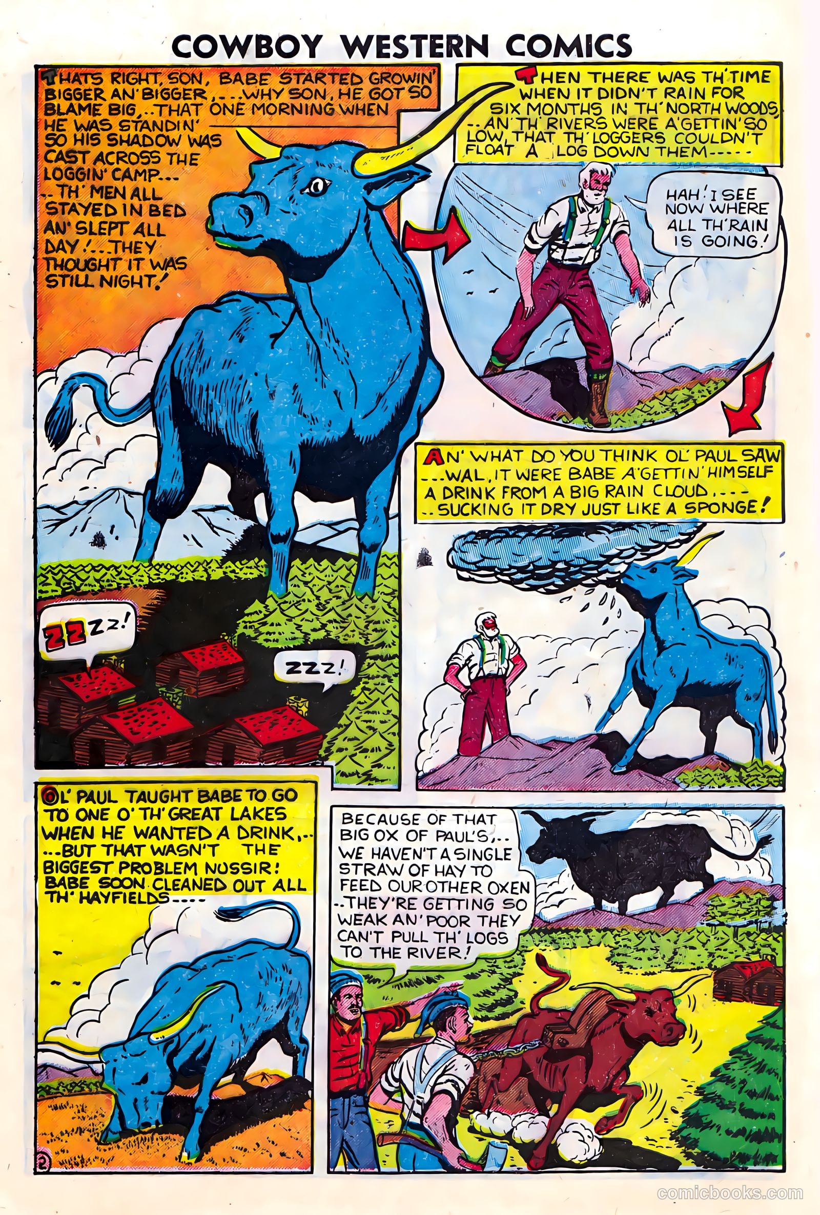 Cowboy Western Comics #36 — page 9 of 36