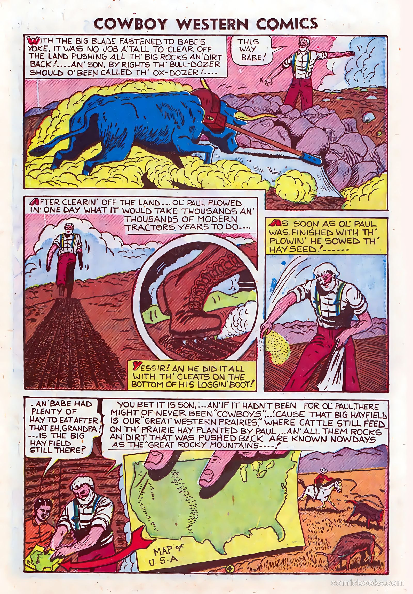 Cowboy Western Comics #36 — page 11 of 36
