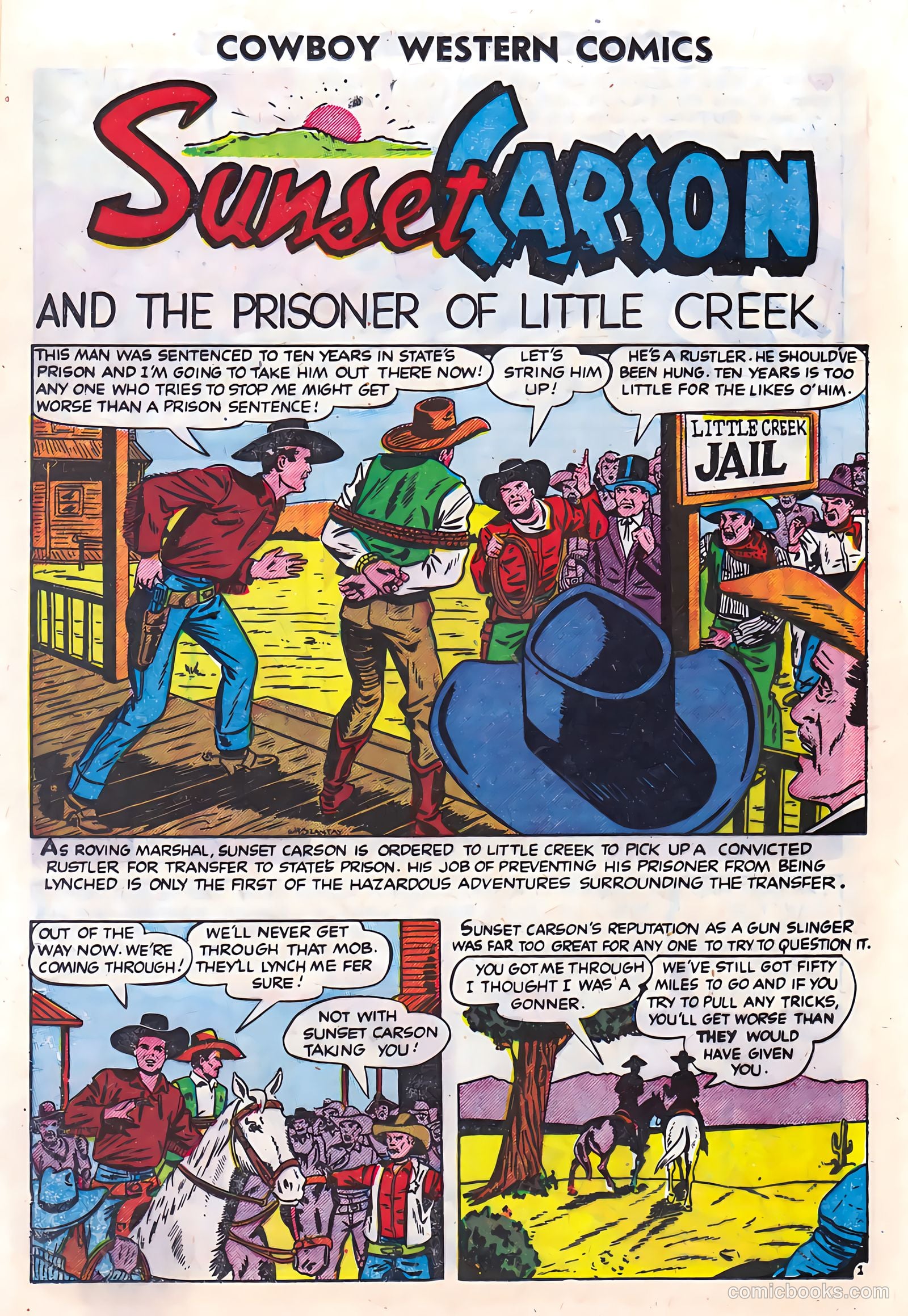Cowboy Western Comics #36 — page 12 of 36